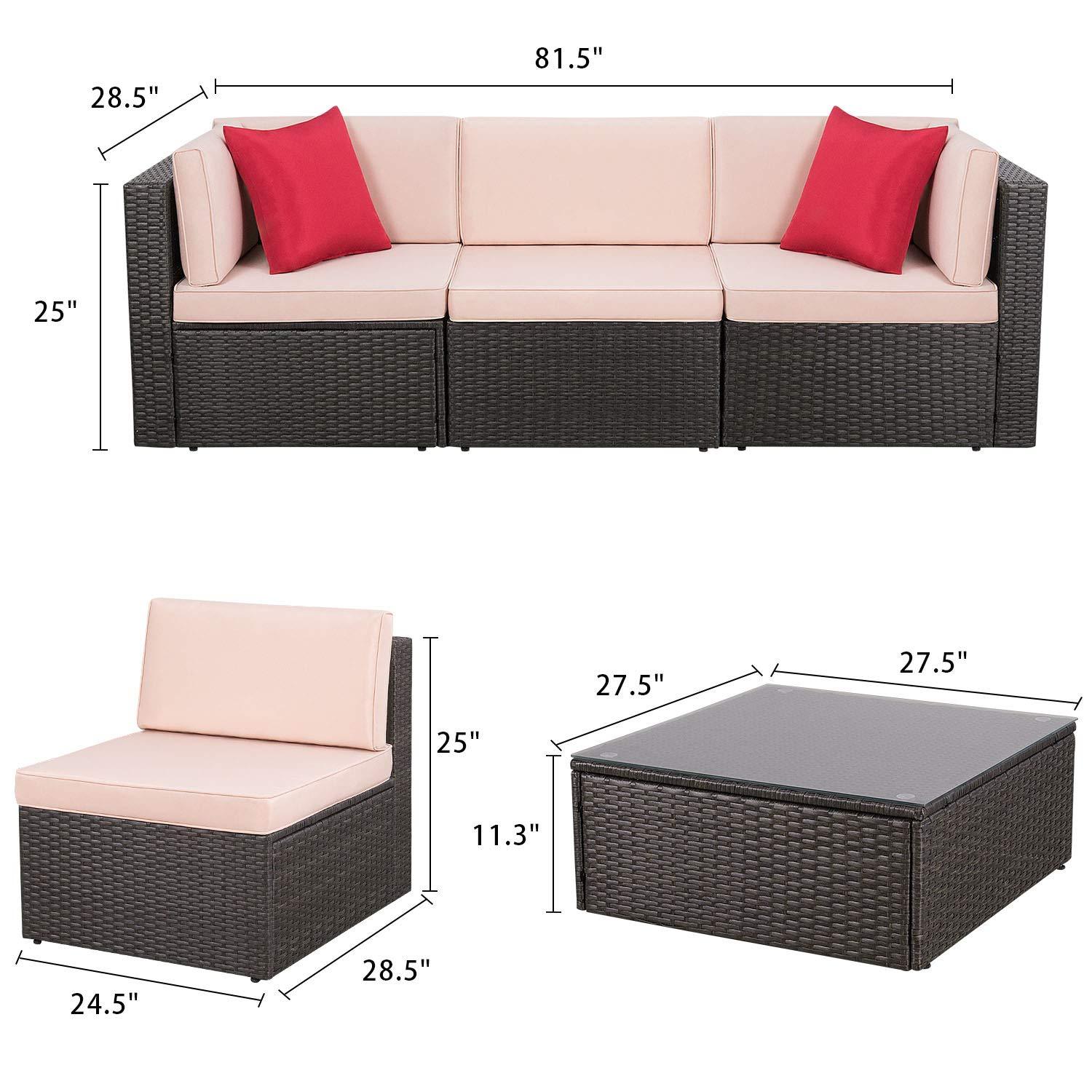 homall-patio-furniture-rattan-set-4-teilig-braun-mit-tisch image 7