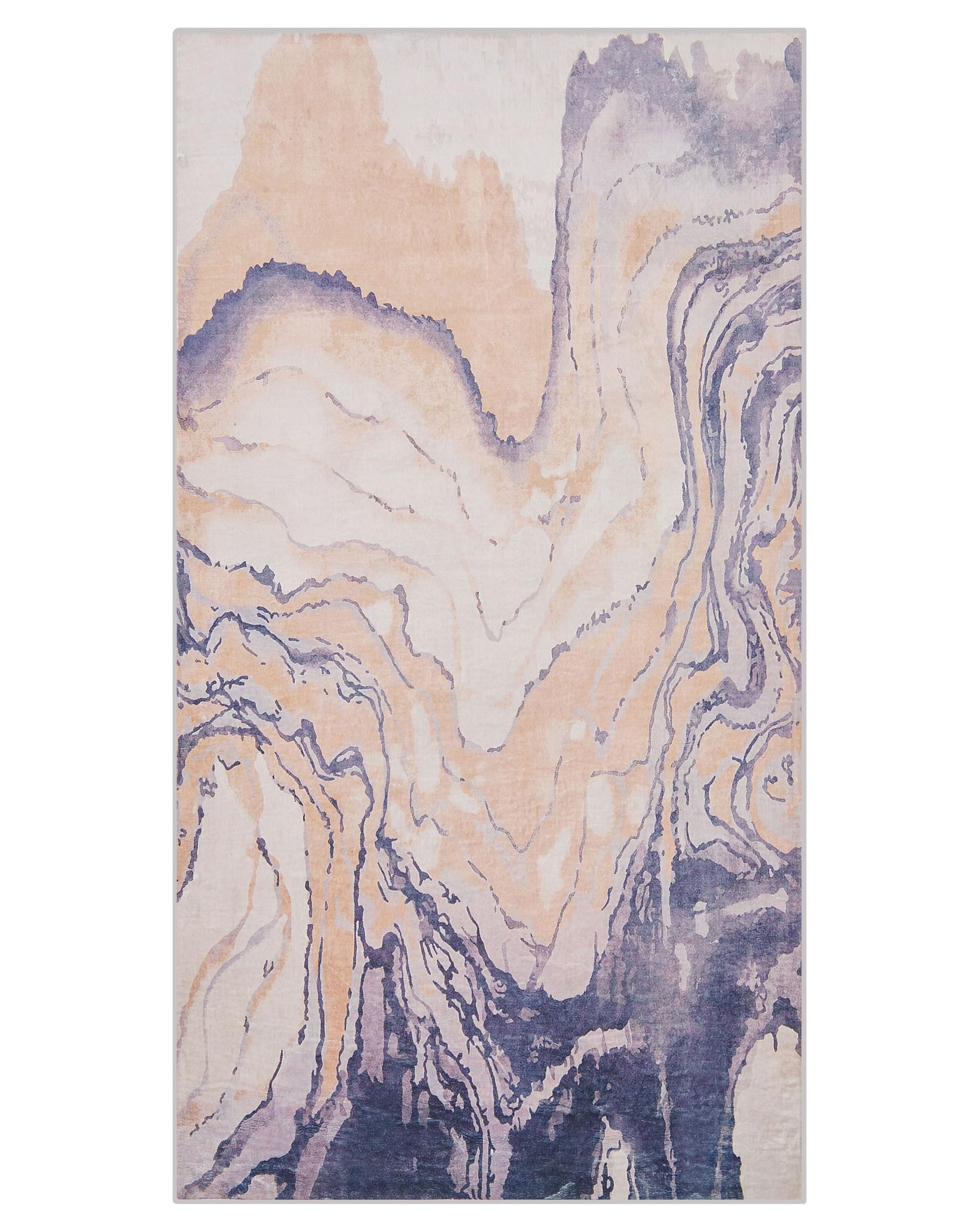 beliani-gebze-teppich-blau-140x200-cm-kurzflor image 8