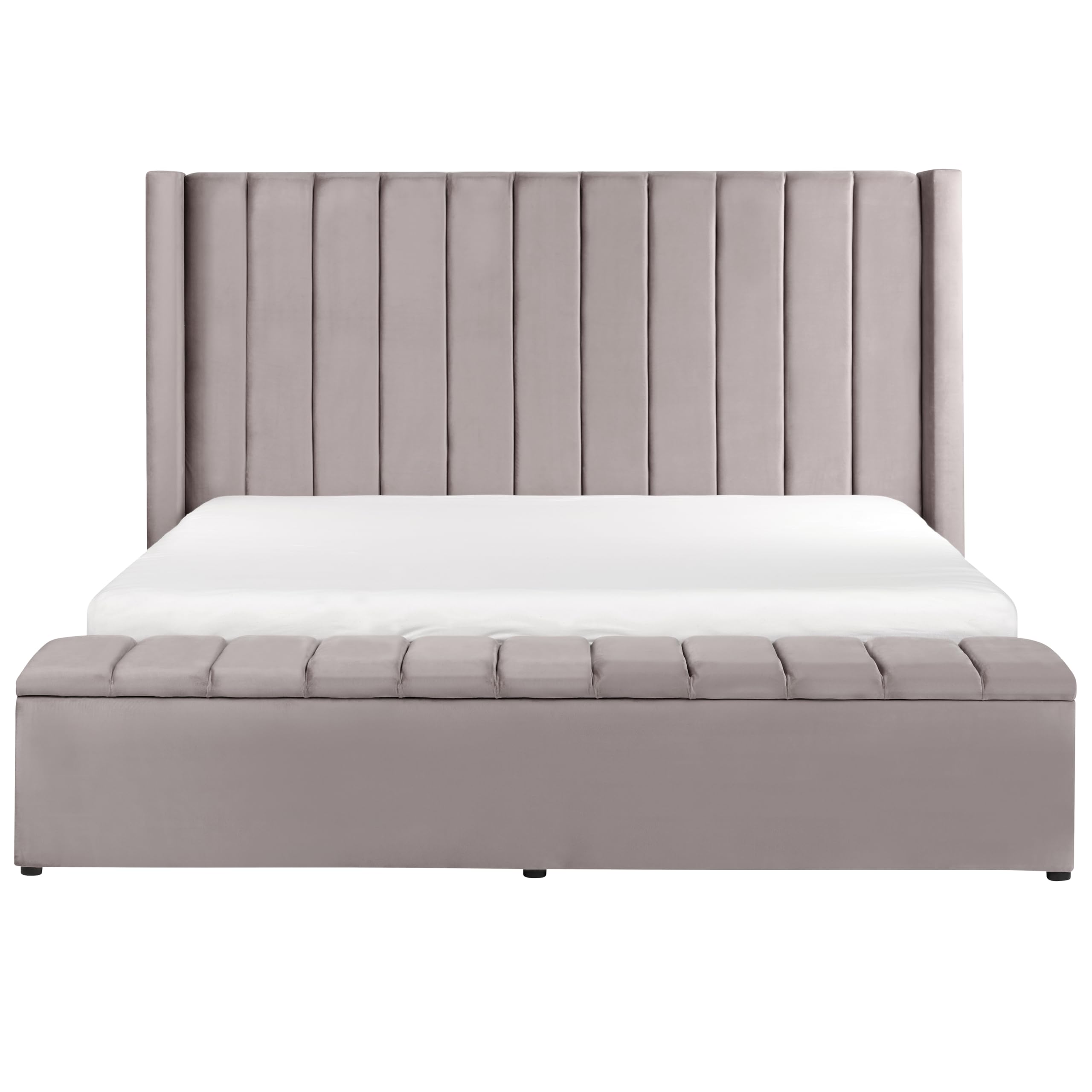 beliani-noyers-samtbett-180x200-grau-doppelbett-stauraum image 5