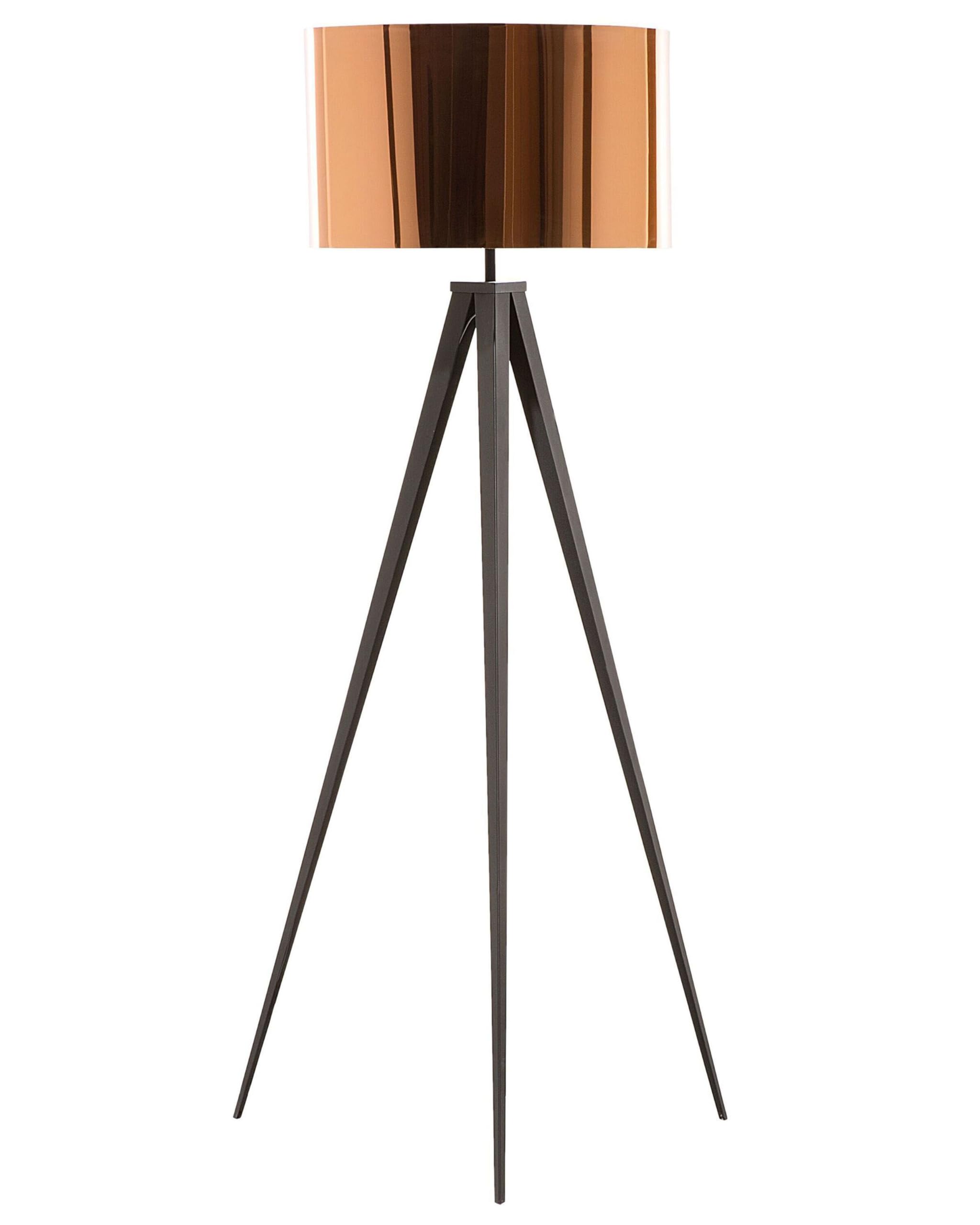 beliani-stiletto-stehleuchte-kupfer-dreibein-156-cm-e27 image 1
