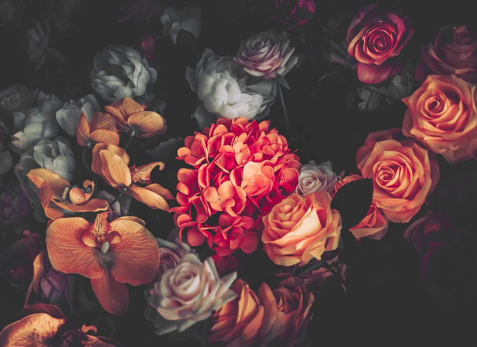 a-s-cr-ation-designwalls-fototapete-romantic-flowers-creme image 1