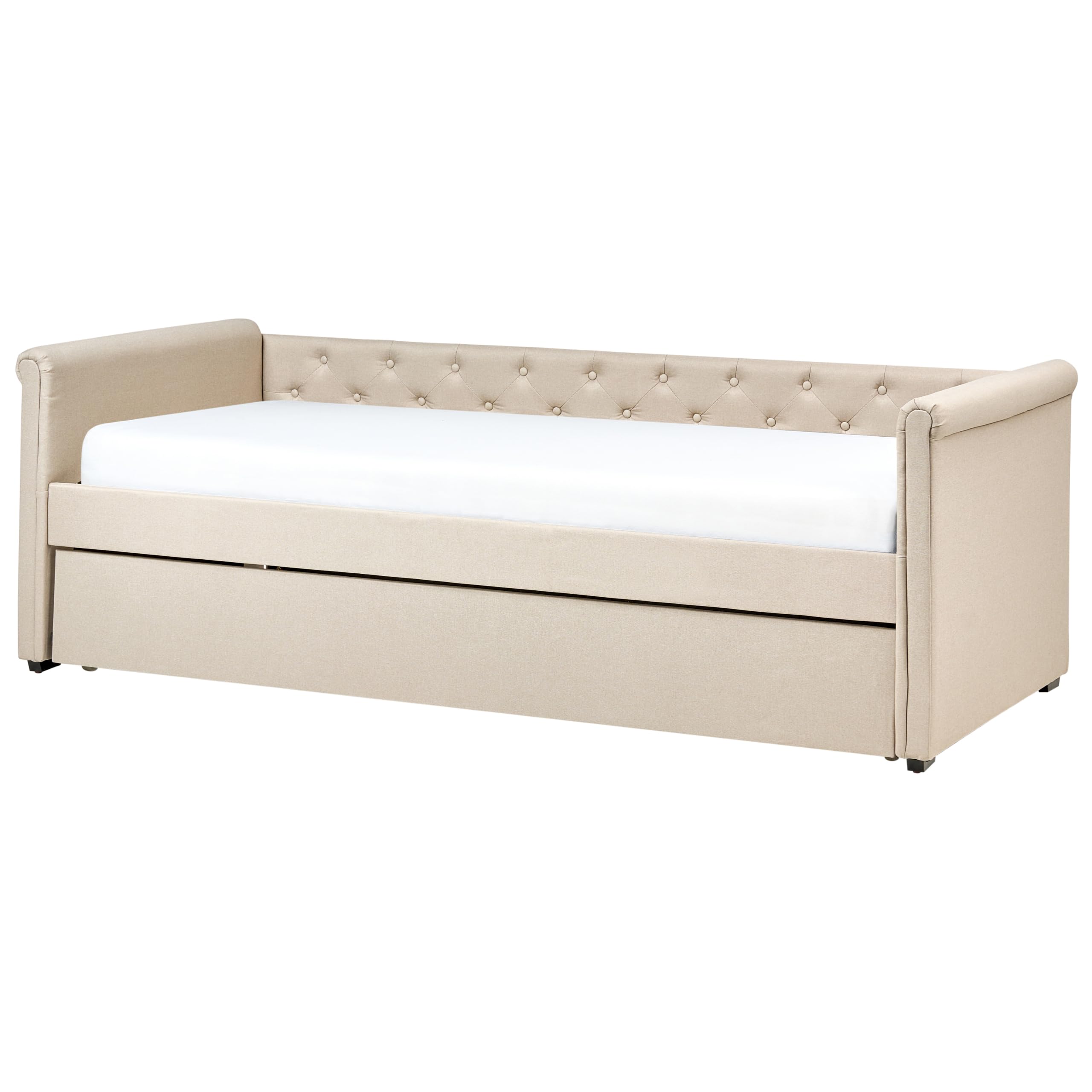beliani-libourne-tagesbett-ausziehbar-beige-leinenoptik image 4