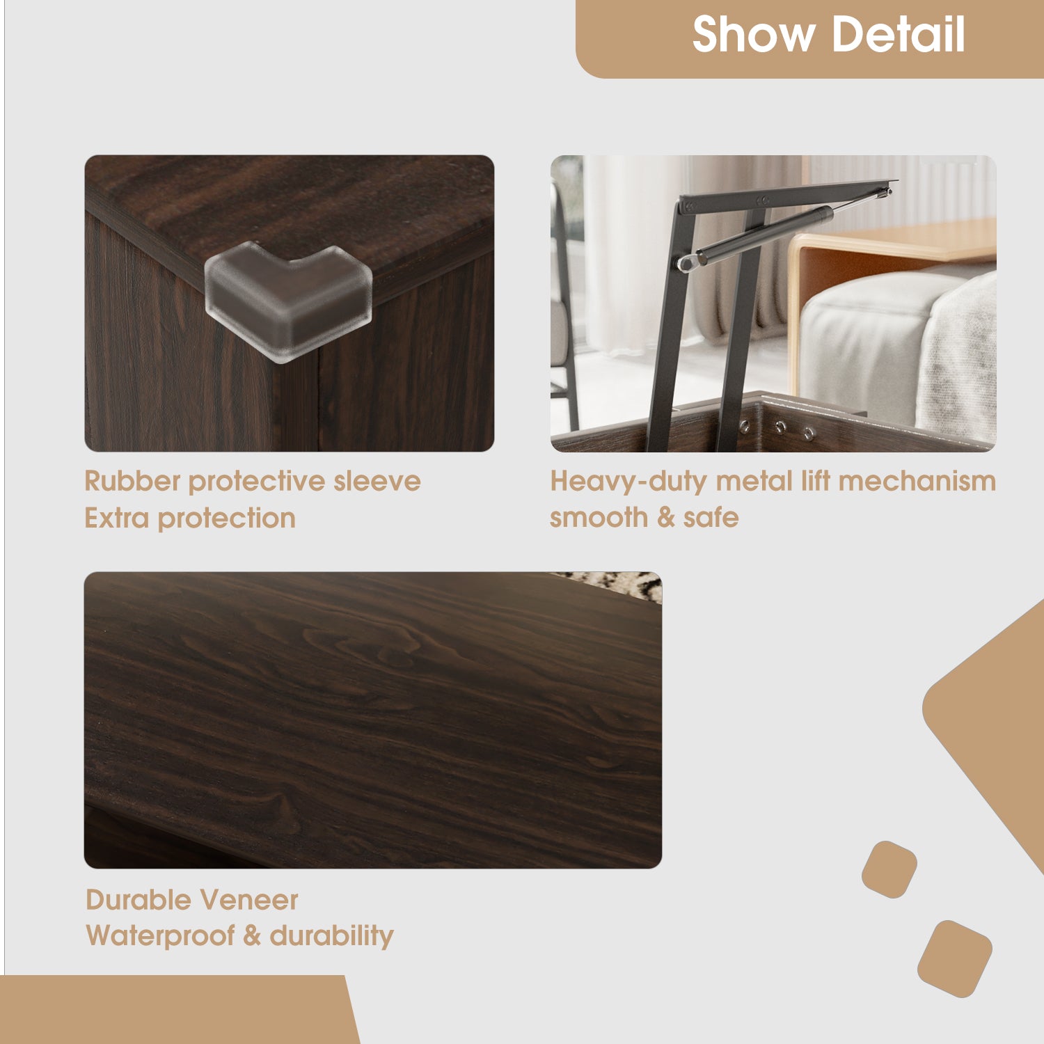 homall-couchtisch-lift-braun-holz-100cm-mit-stauraum image 6