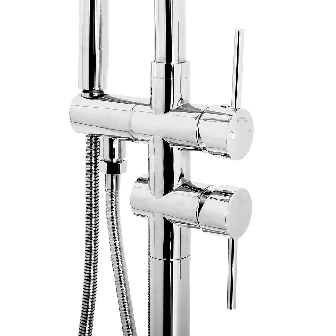 beliani-victoria-badewannenarmatur-freistehend-silber image 6