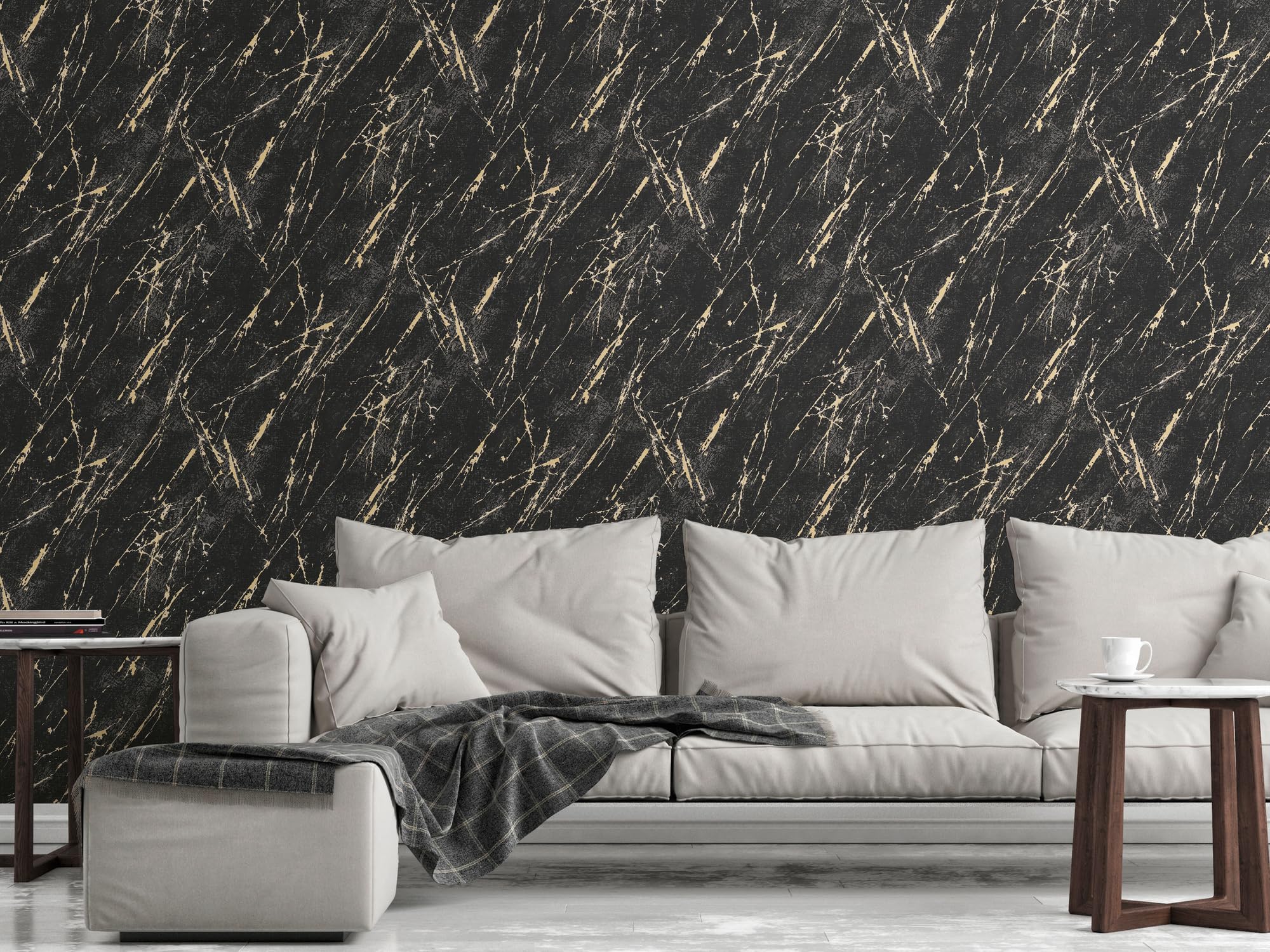 a-s-cr-ation-putz-vliestapete-schwarz-gold-metallic image 5