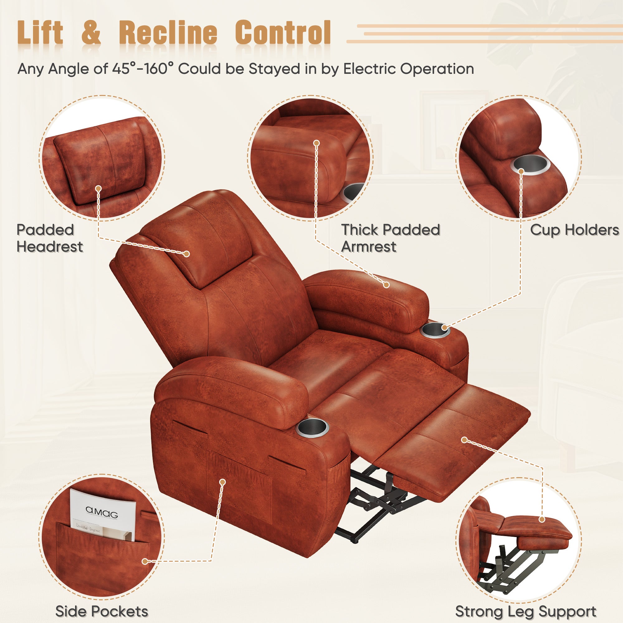 homall-recliner-chair-aufstehsessel-mit-massage-schwarz image 8