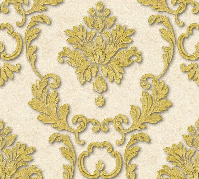 a-s-cr-ation-architects-paper-vliestapete-324223-creme-metallic-barock image 1