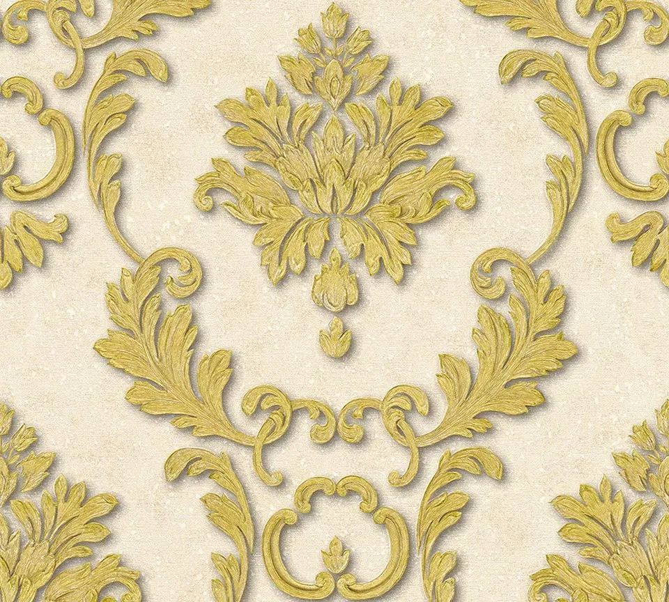 a-s-cr-ation-architects-paper-vliestapete-324223-creme-metallic-barock image 1