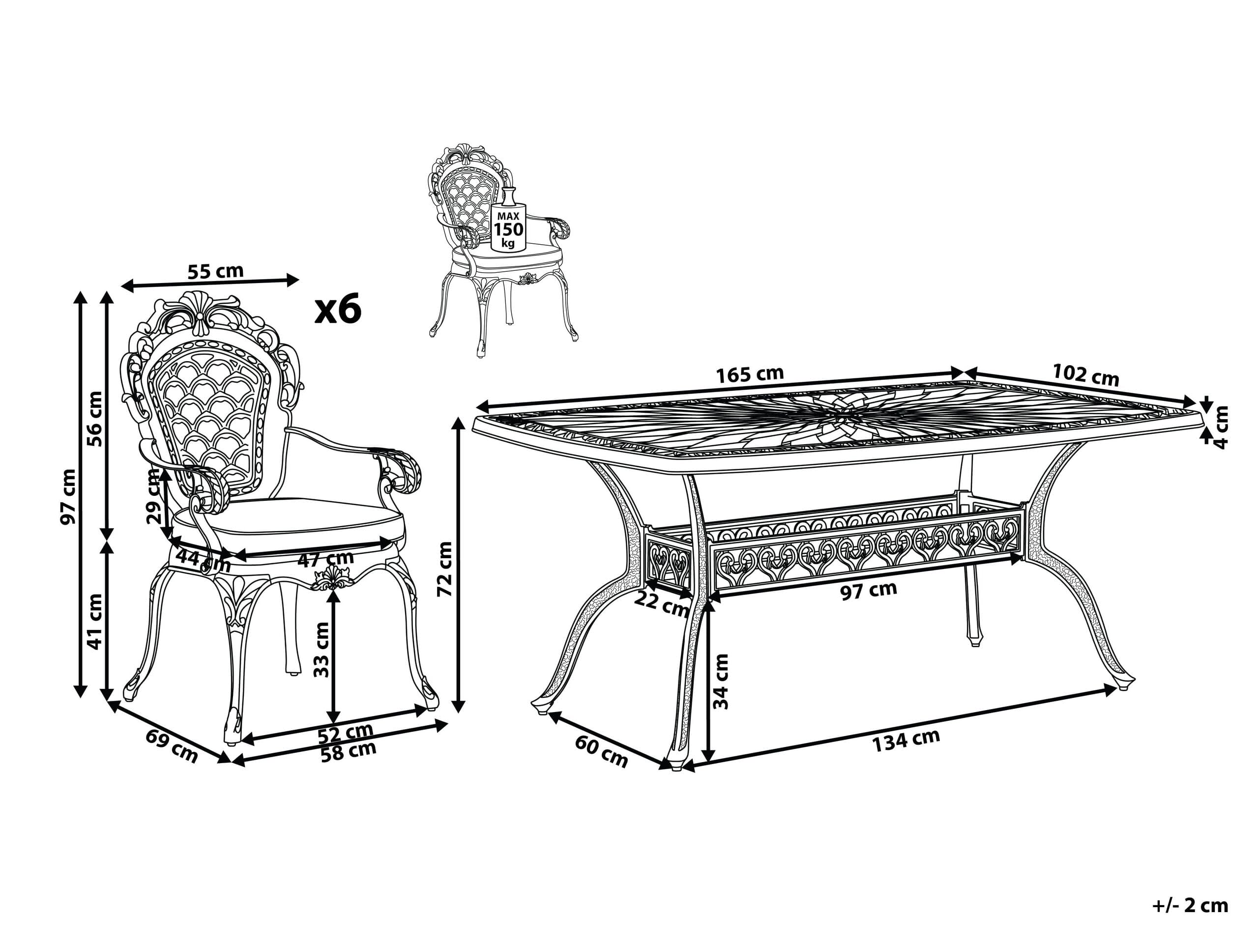 beliani-lizzano-gartenm-bel-set-tisch-6-st-hle-braun image 3