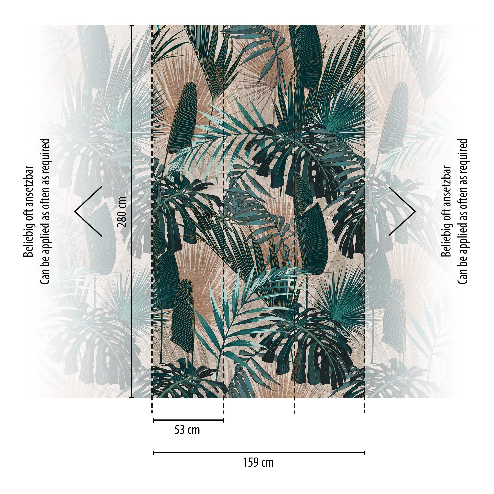 livingwalls-travel-styles-palmenblatttapete-gr-n-beige-1-59x2-8m image 6