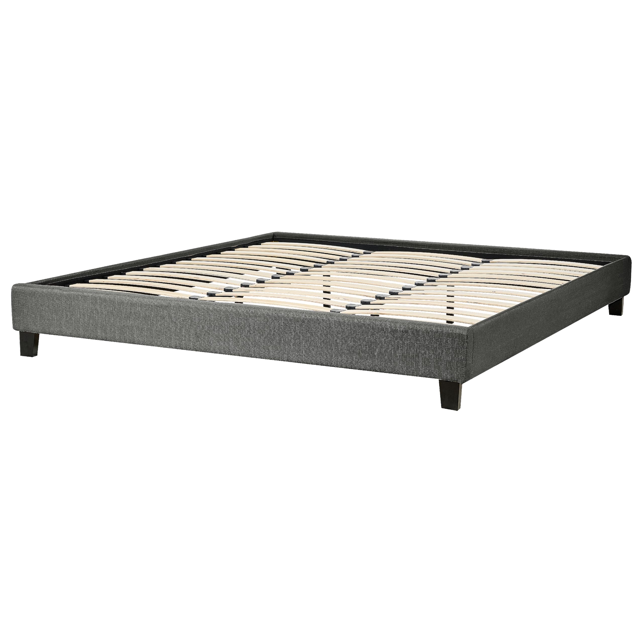 beliani-polsterbett-180x200-grau-modern-mit-lattenrost image 6