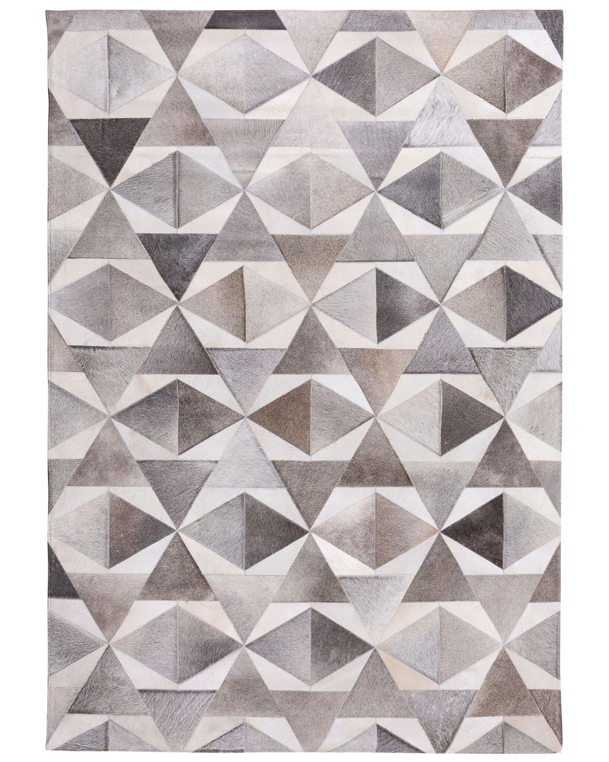 beliani-alaka-teppich-grau-geometrisch-140x200-cm image 8