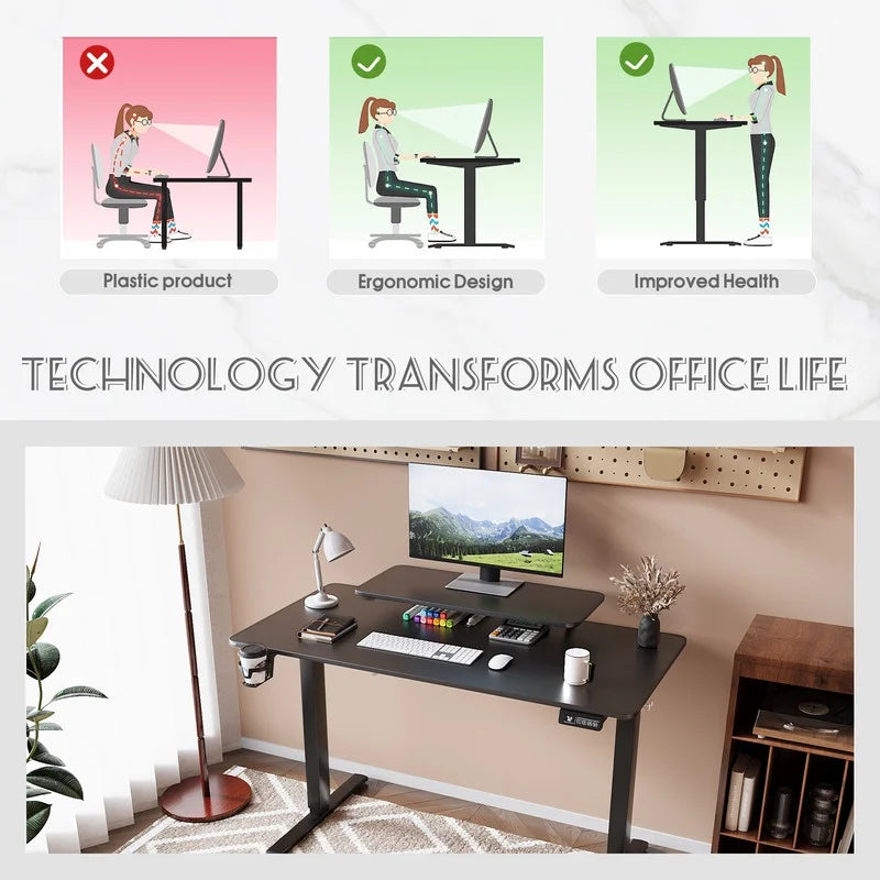 homall-standing-desk-schreibtisch-47-zoll-schwarz-elektrisch image 4