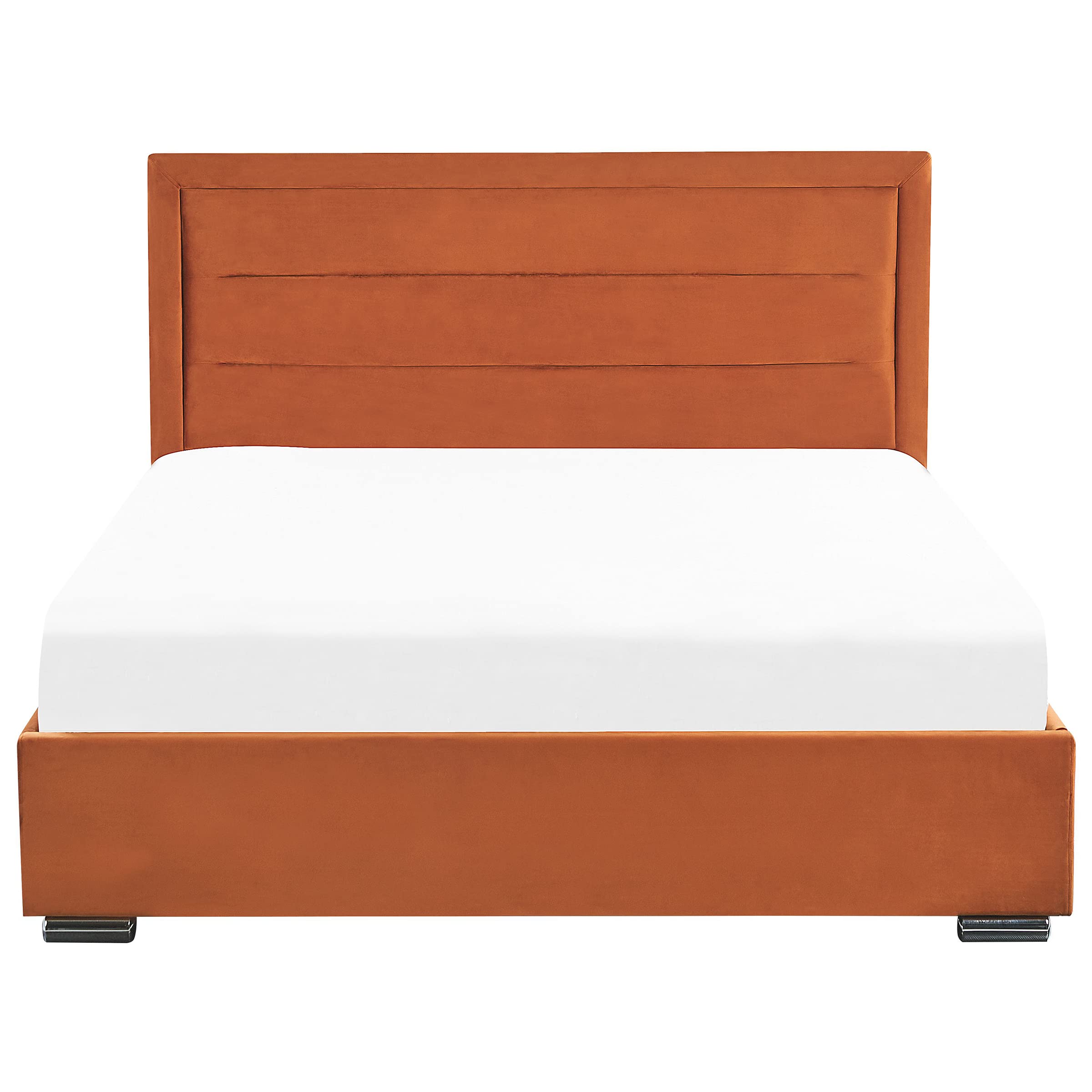beliani-doppelbett-140x200-orange-velours-mit-stauraum image 4