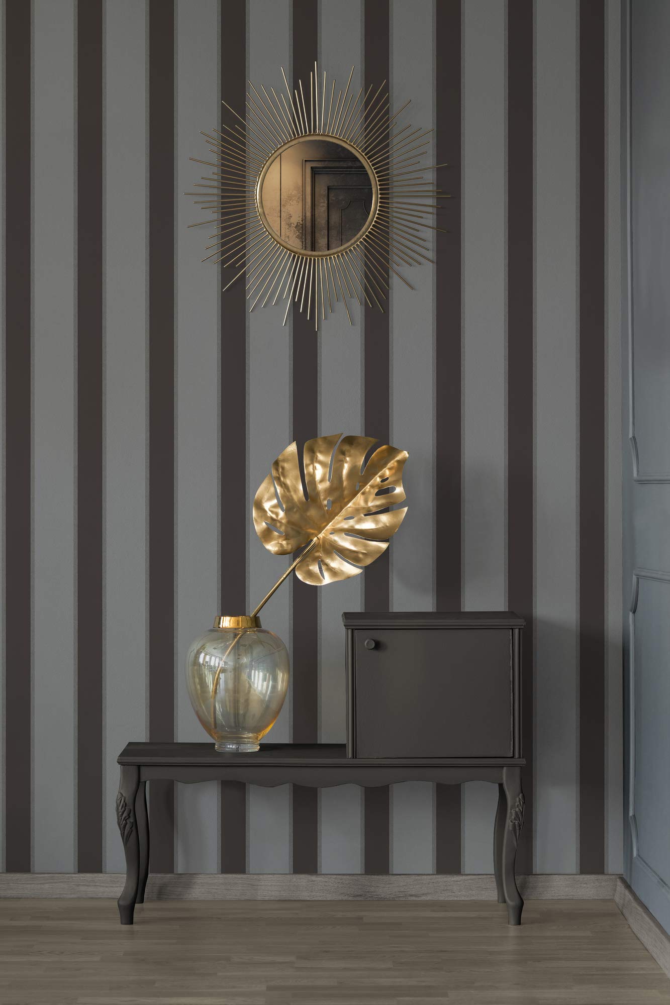 architects-paper-alpha-333294-blockstreifen-tapete-grau-metallic image 4