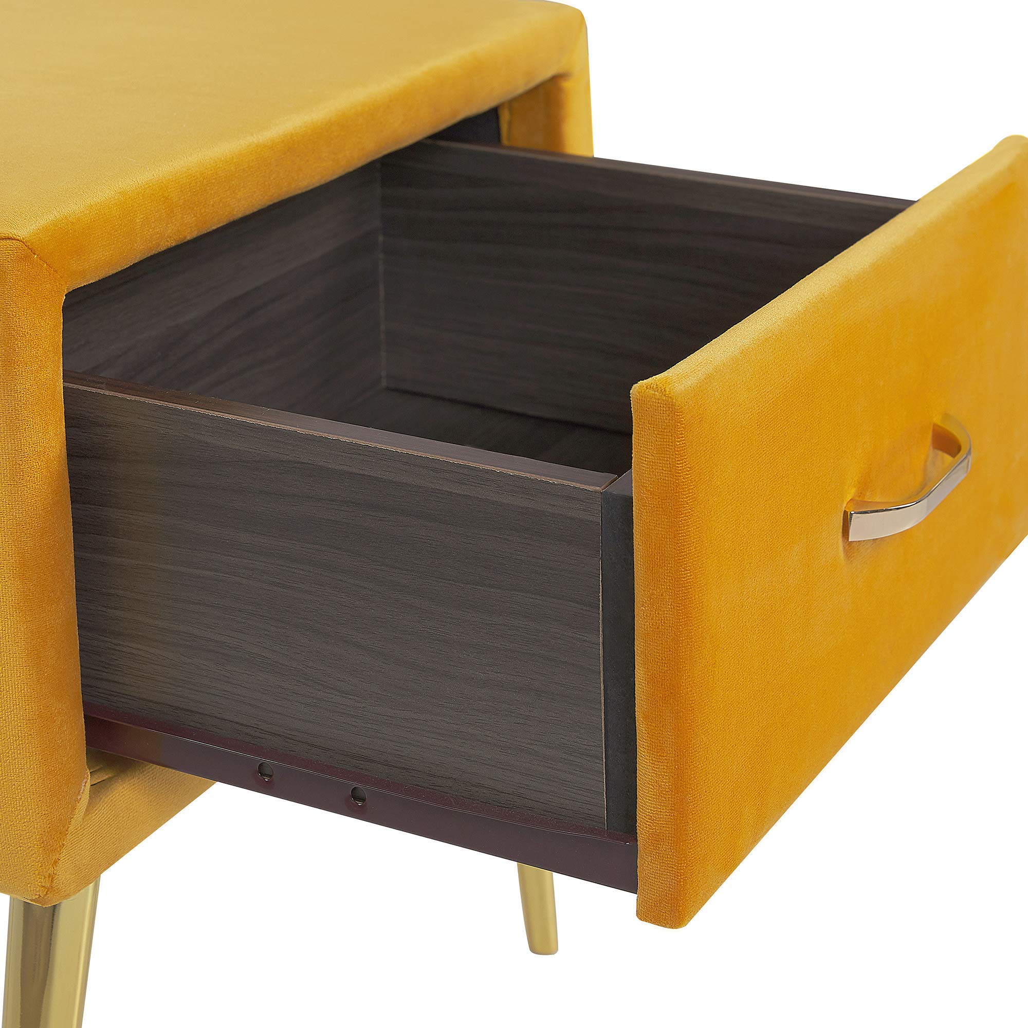 beliani-flayat-nachttisch-gelb-samt-mit-schublade-gold image 6