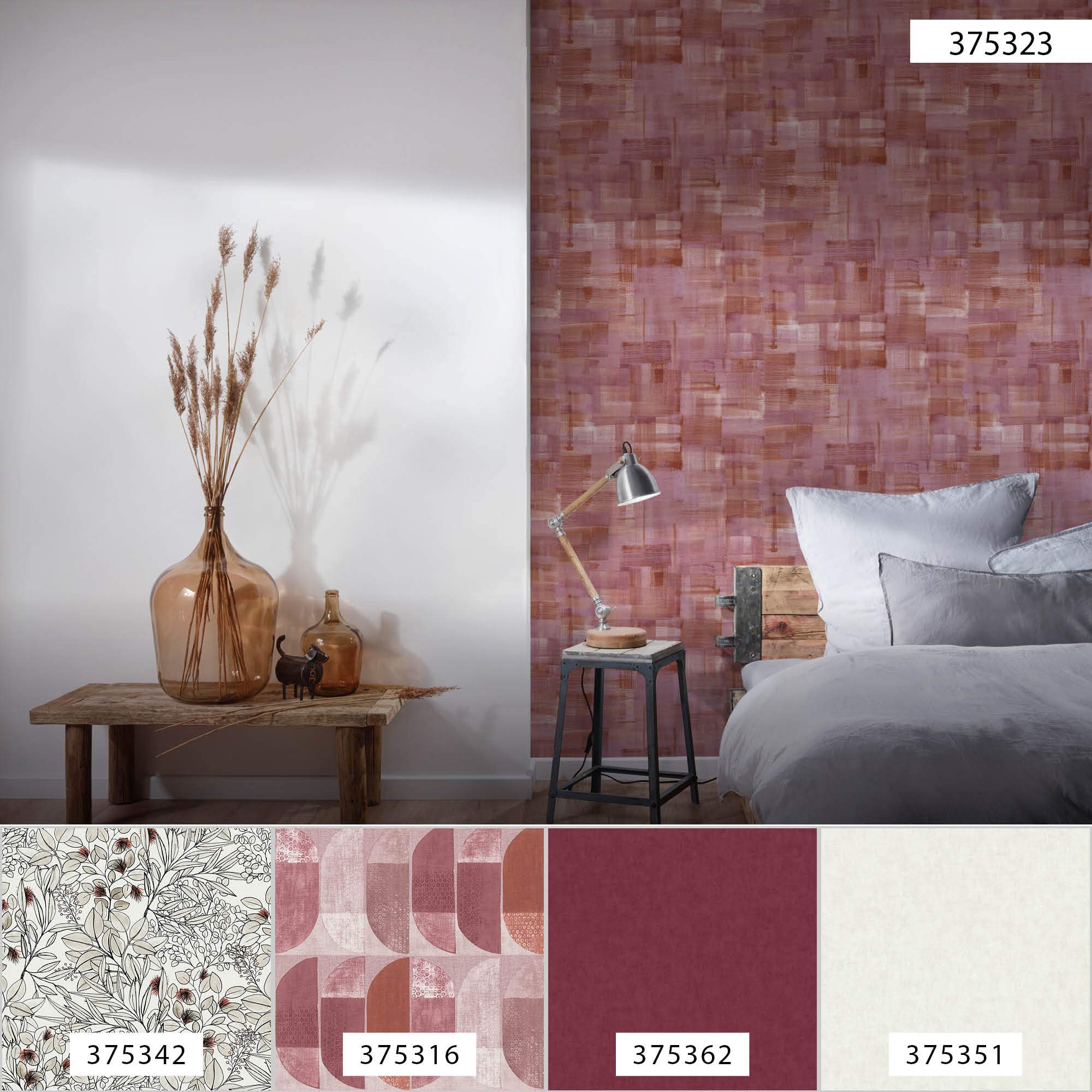a-s-cr-ation-geo-nordic-37532-3-mustertapete-rot-lila-geometrisch image 6