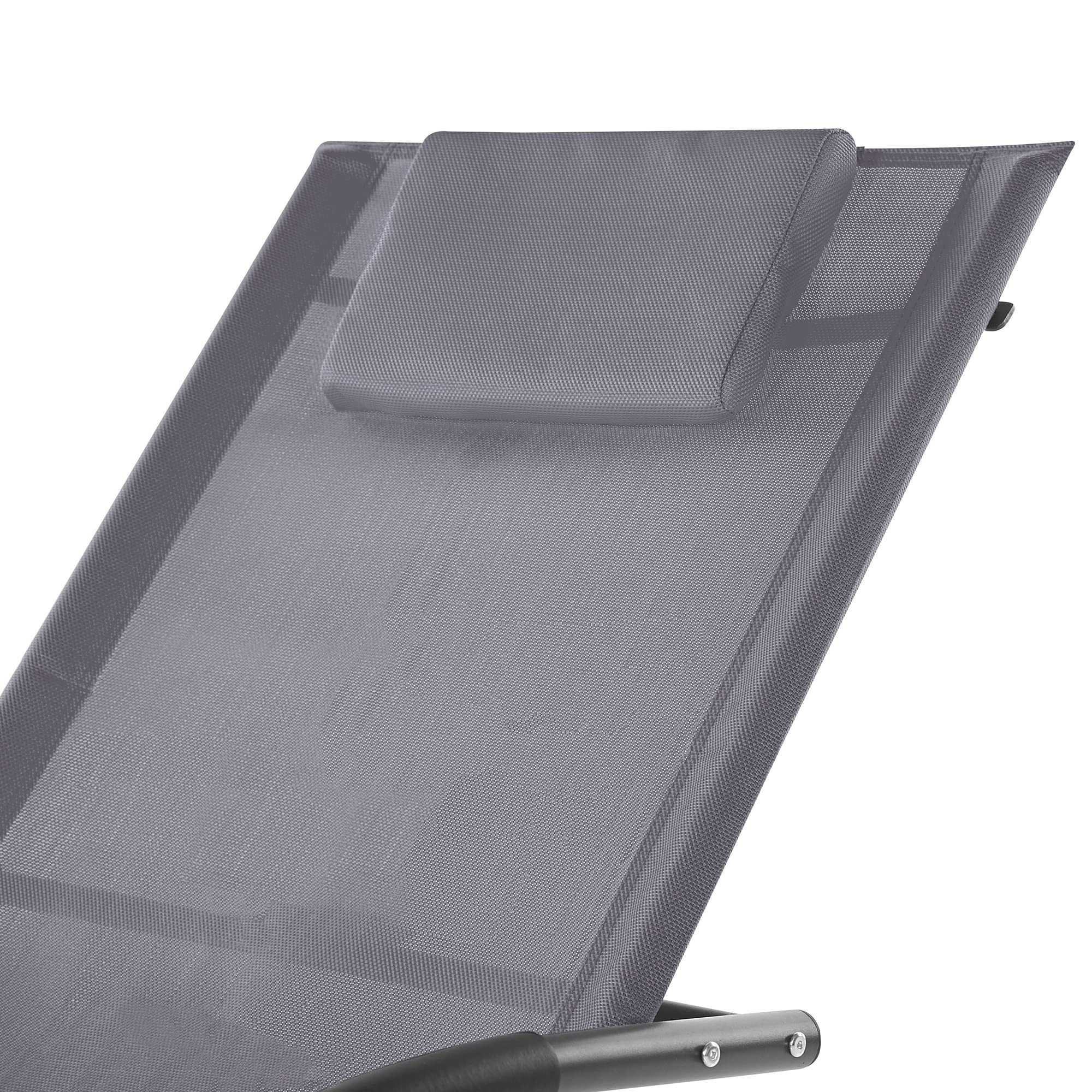 beliani-carano-ii-schaukelliege-mesh-grau-stahl-150-kg image 6