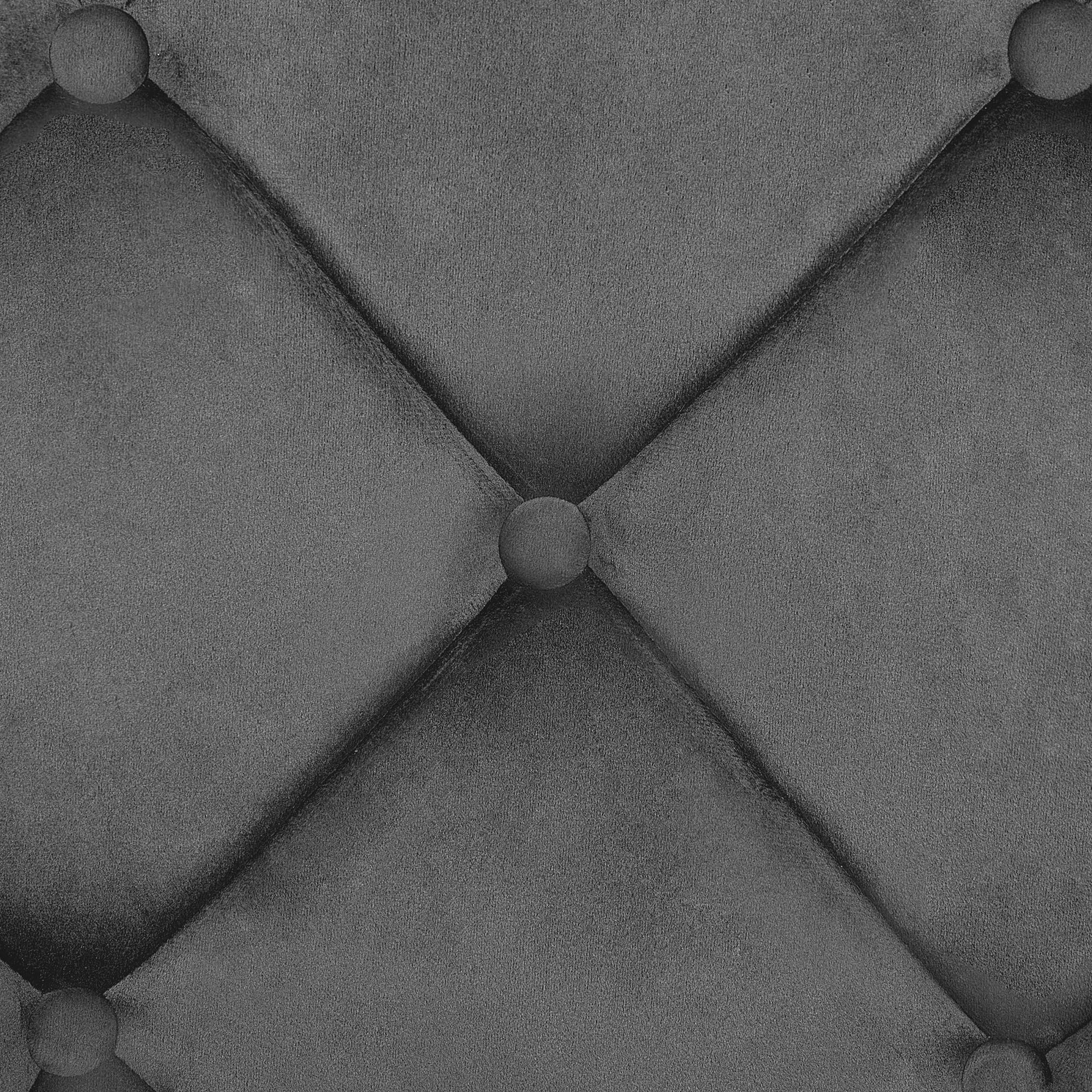 beliani-vaksala-sessel-samt-dunkelgrau-drehbar-mit-armlehne image 7