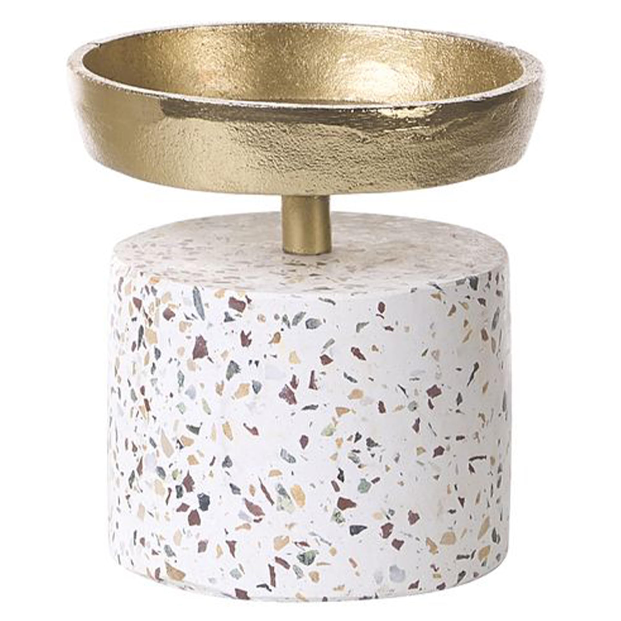 beliani-kaengan-kerzenst-nder-2er-set-terrazzo-gold image 5
