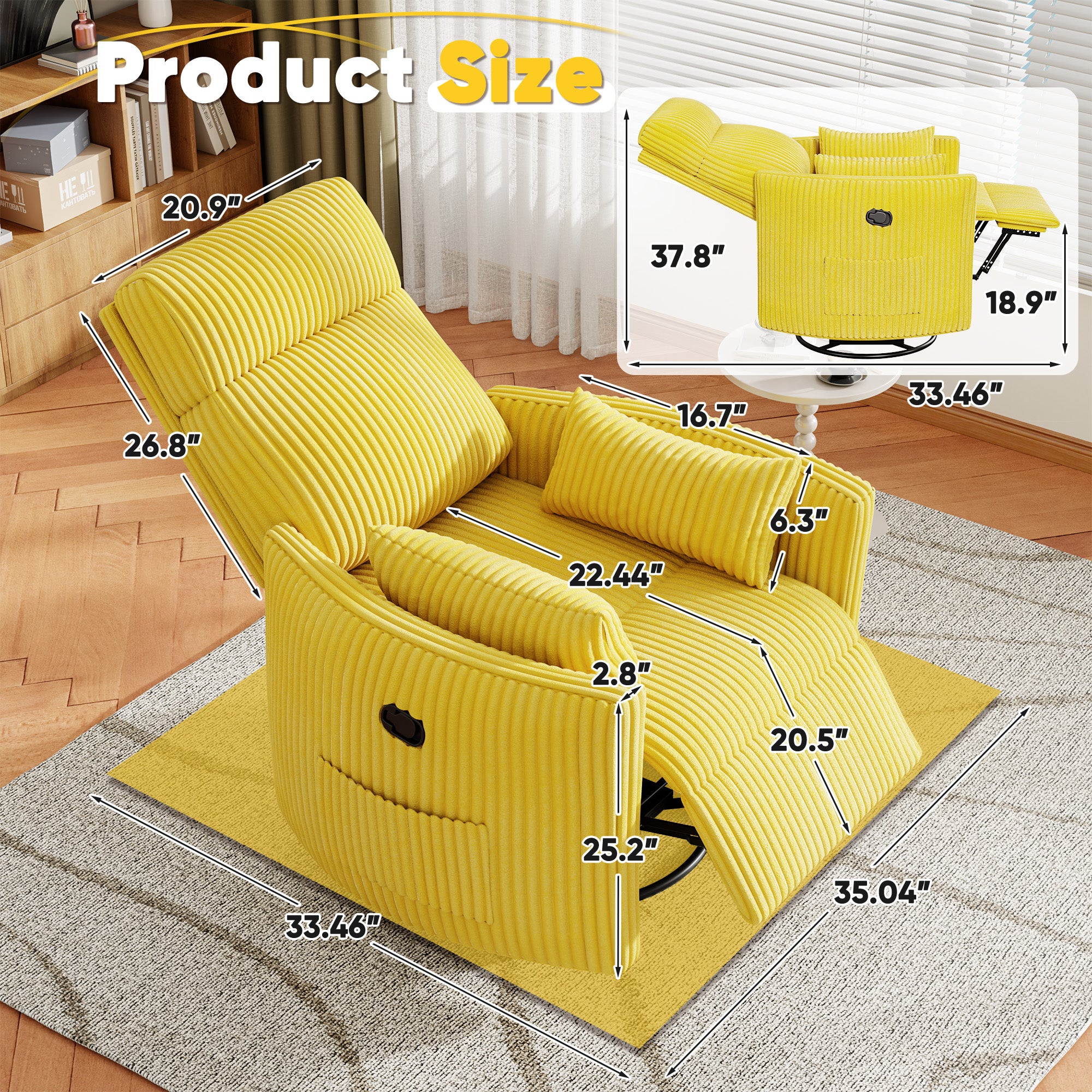 homall-recliner-relaxsessel-drehbar-dunkelgrau-mit-massage image 7