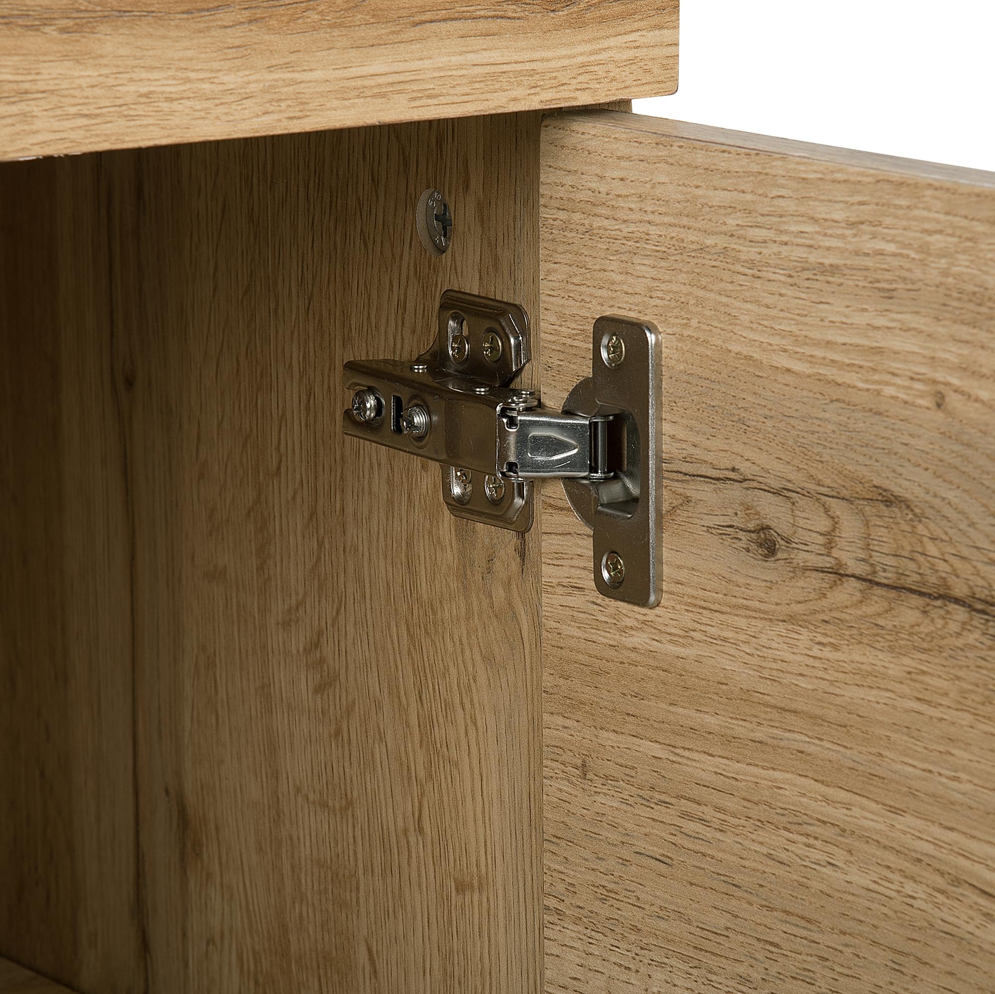 beliani-timber-sideboard-140-cm-hell-kommode-3-t-ren image 8