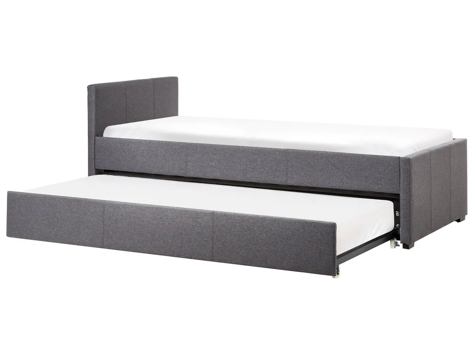 beliani-marmande-tagesbett-ausziehbar-grau-90x200-cm-leinenoptik image 1