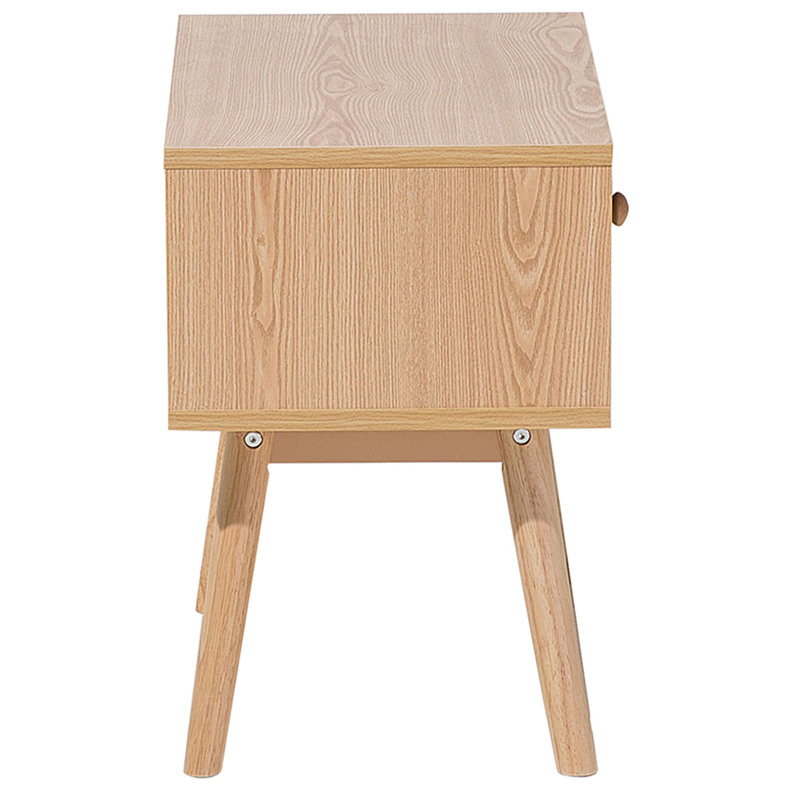 beliani-arvada-nachttisch-grau-1-schublade-holzbeine-skandinavisch image 5
