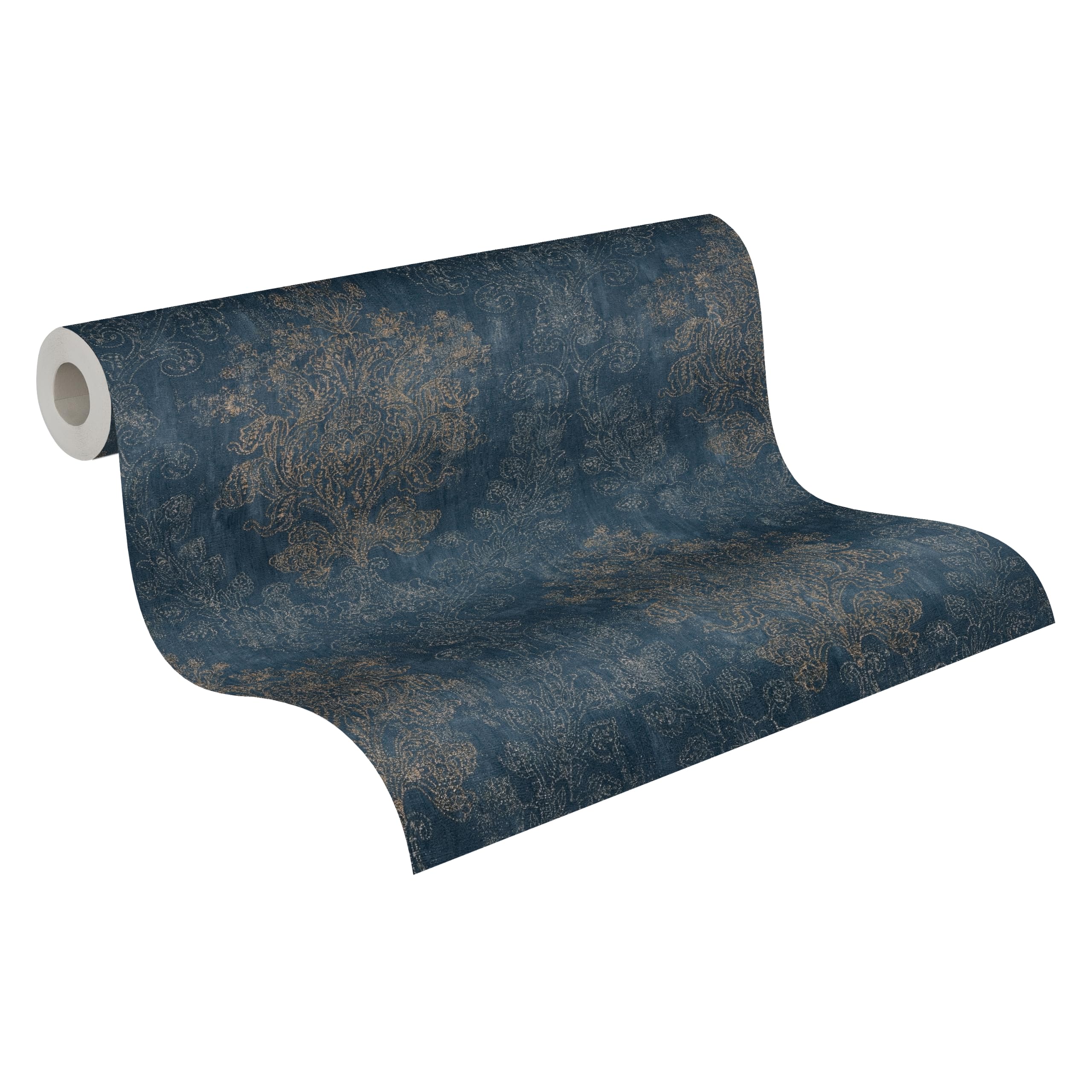 a-s-cr-ation-tapeten-barock-vliestapete-blau-metallic-10-05-m image 1