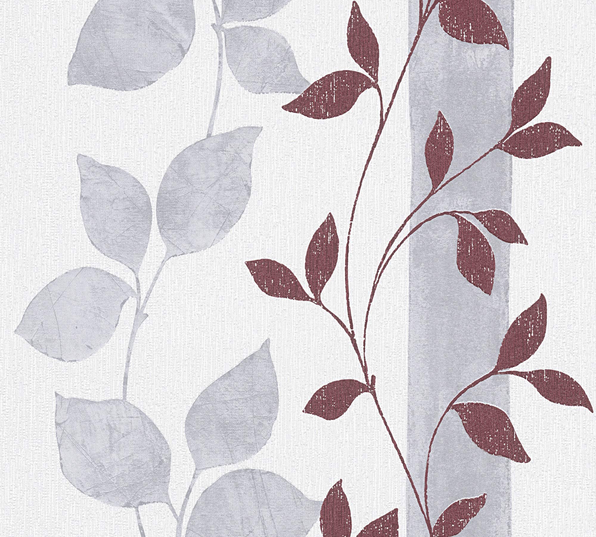 a-s-cr-ation-paloma-300925-vliestapete-floral-grau-rot image 2