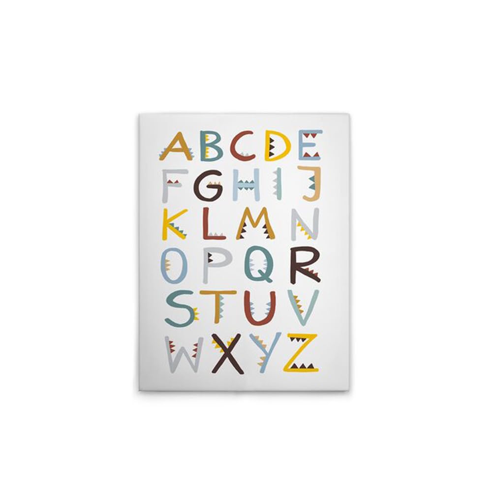 a-s-cr-ation-leinwandbilder-buchstaben-alphabet-bunt-blau-30x40-cm image 1