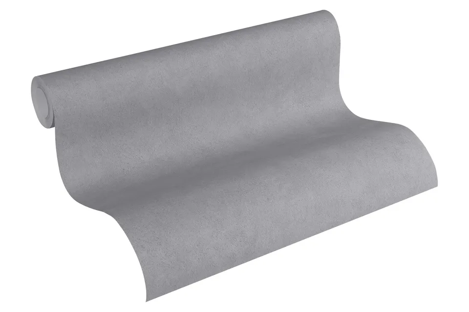 a-s-cr-ation-neue-bude-362064-vliestapete-uni-grau-10-05-m image 1