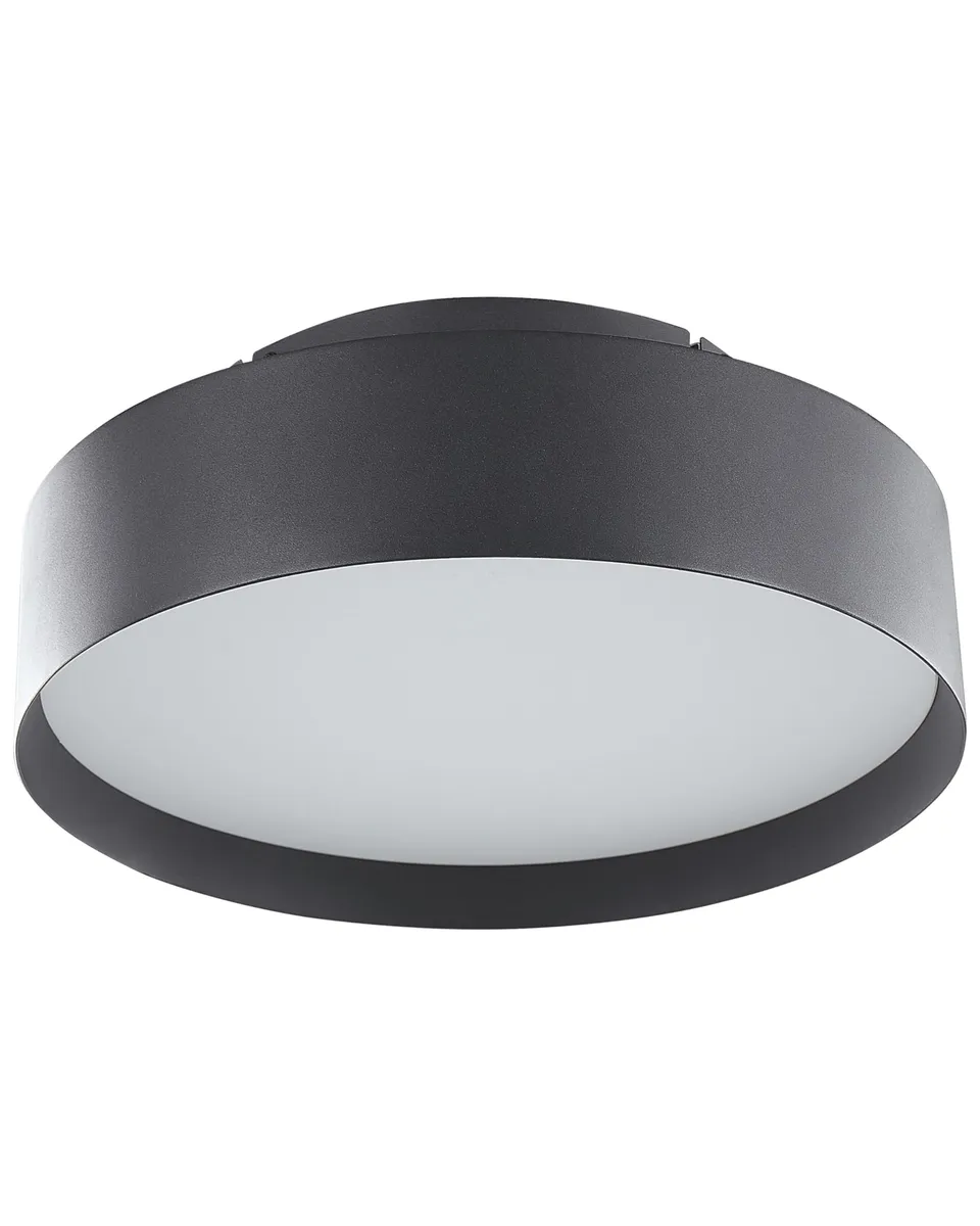 beliani-moei-led-deckenleuchte-schwarz-45-cm-warmwei image 1