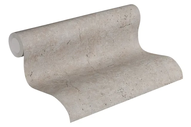 a-s-cr-ation-metropolitan-vliestapete-beton-braun-grau image 1