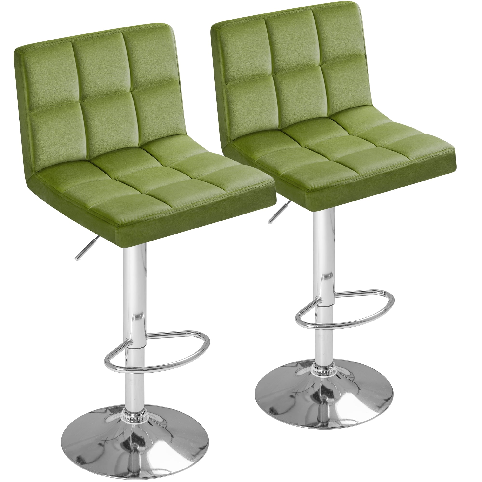 homall-bar-stool-barhocker-2er-set-samt-grau-h-henverstellbar image 8