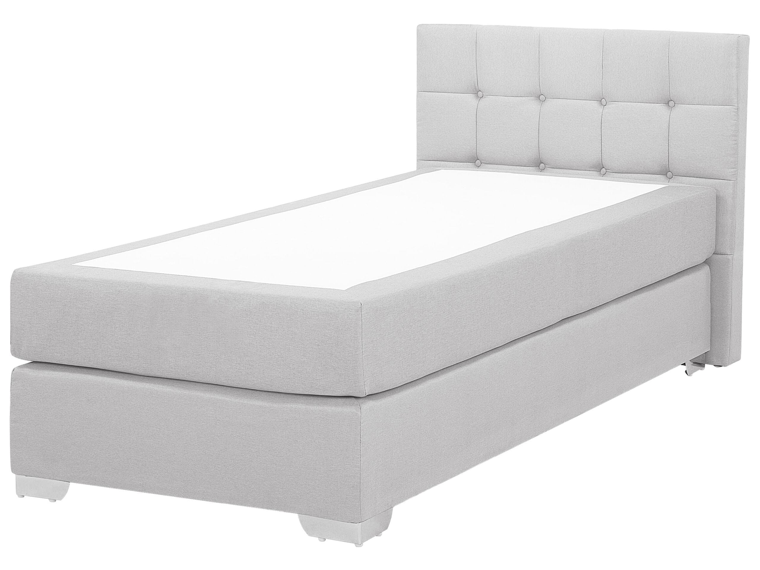 beliani-admiral-boxspringbett-90x200-hellgrau-leinenoptik image 1