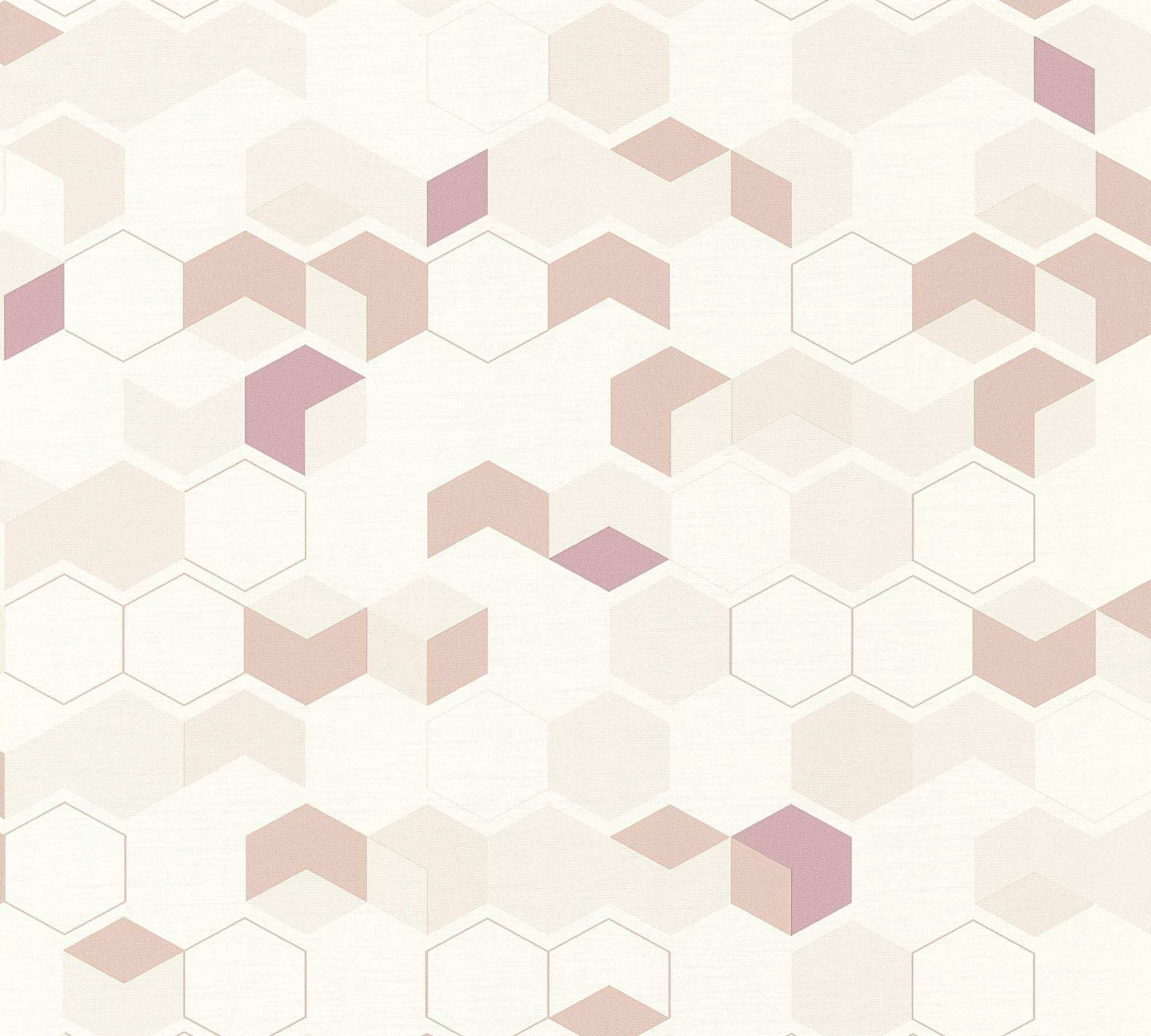 a-s-cr-ation-scandinavian-366832-vliestapete-3d-rosa-geometrisch image 2