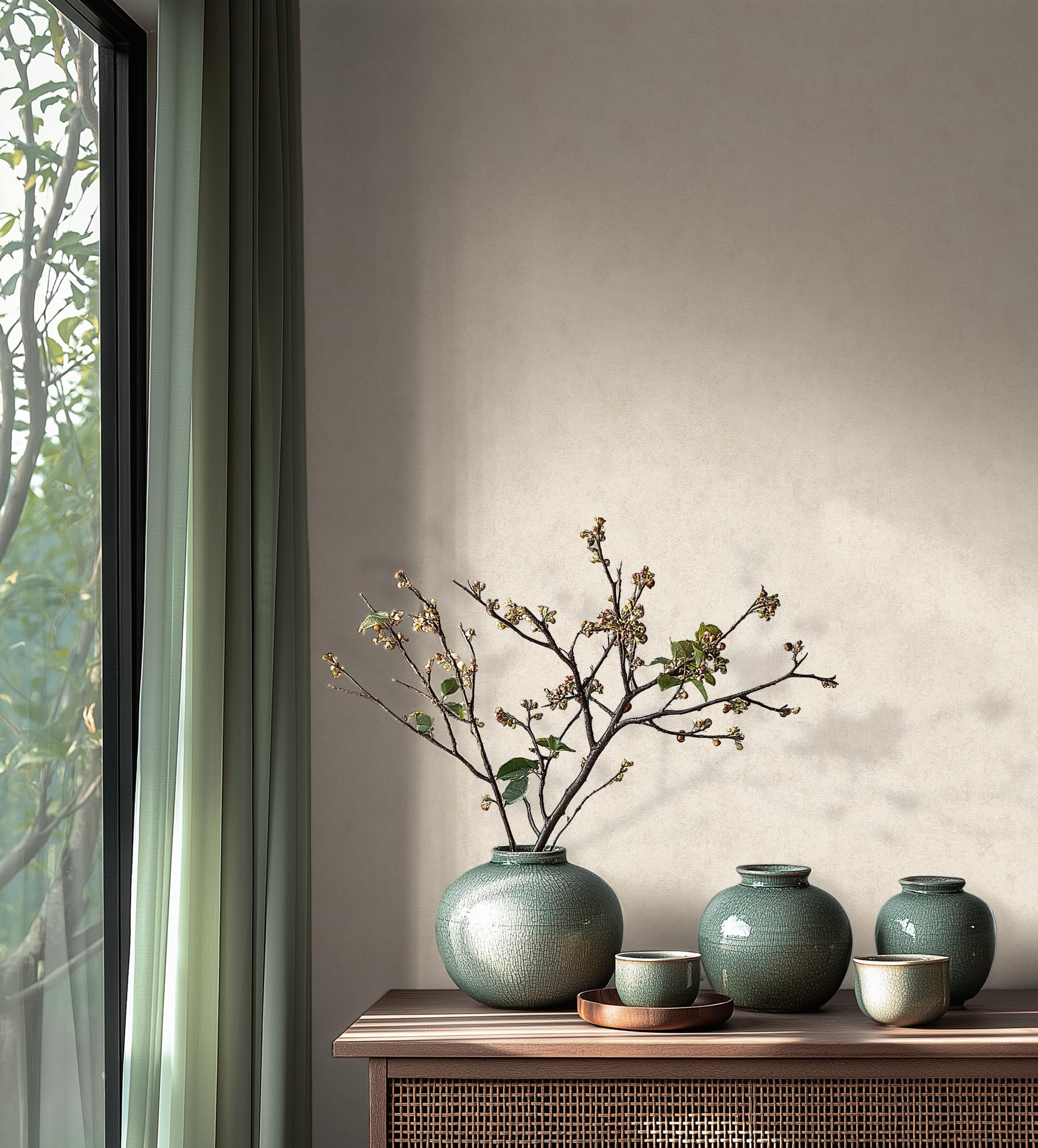 a-s-cr-ation-livingwalls-uni-vliestapete-putzoptik-creme-10-05-m image 2