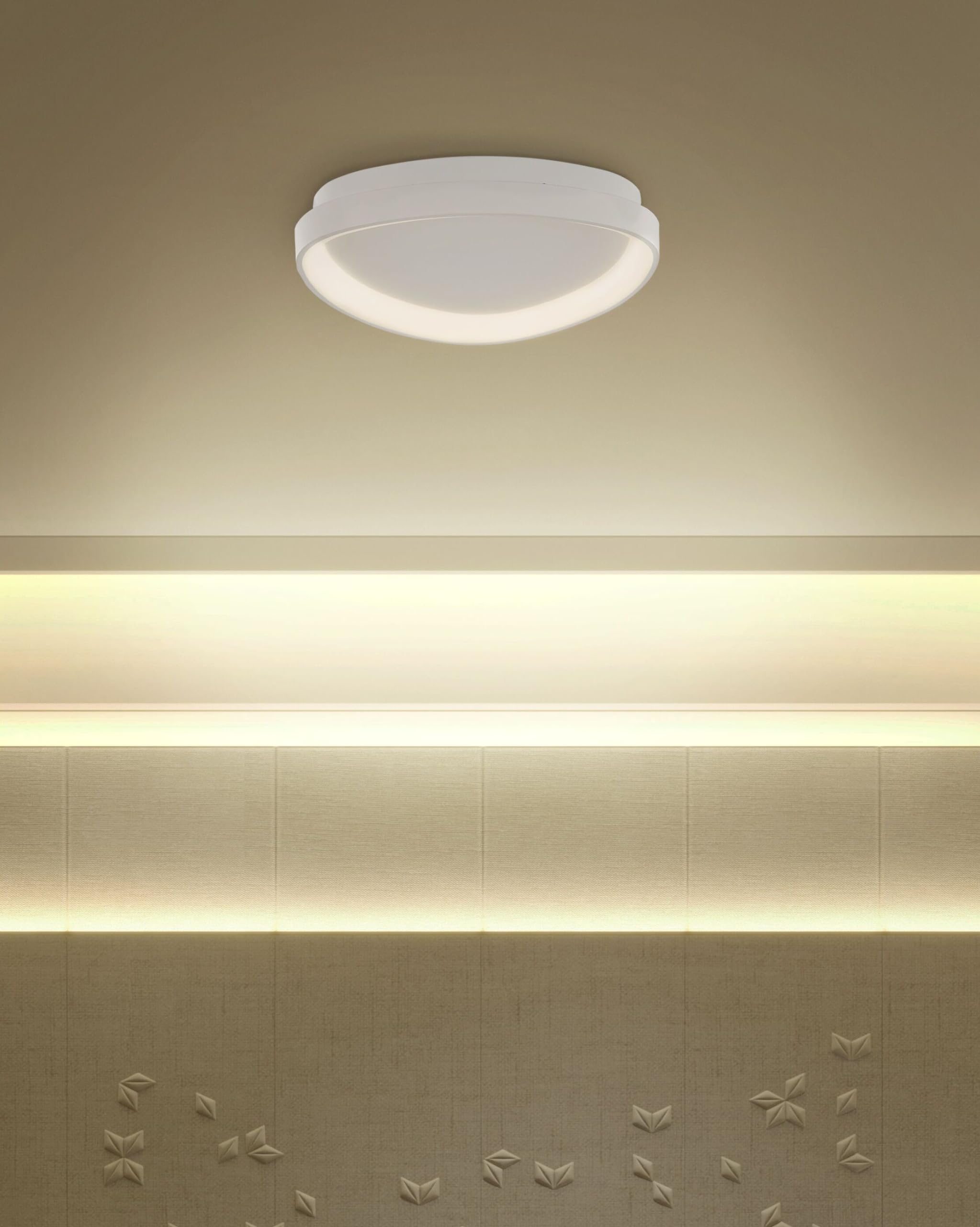 beliani-nanding-led-deckenleuchte-wei-dreieckig-warmwei image 2