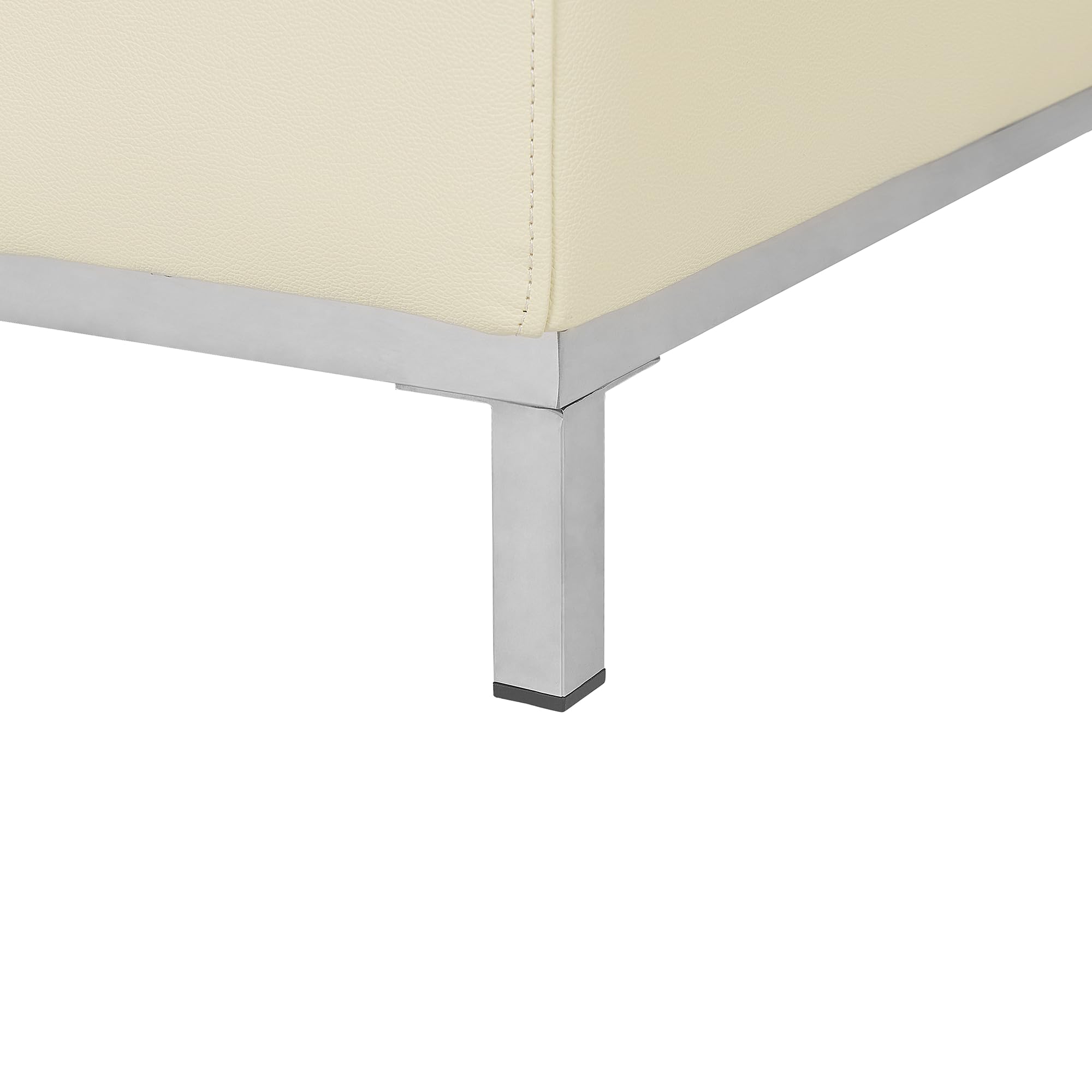 beliani-oslo-ottomane-hellbeige-echtleder-71x95cm-gesteppt image 5