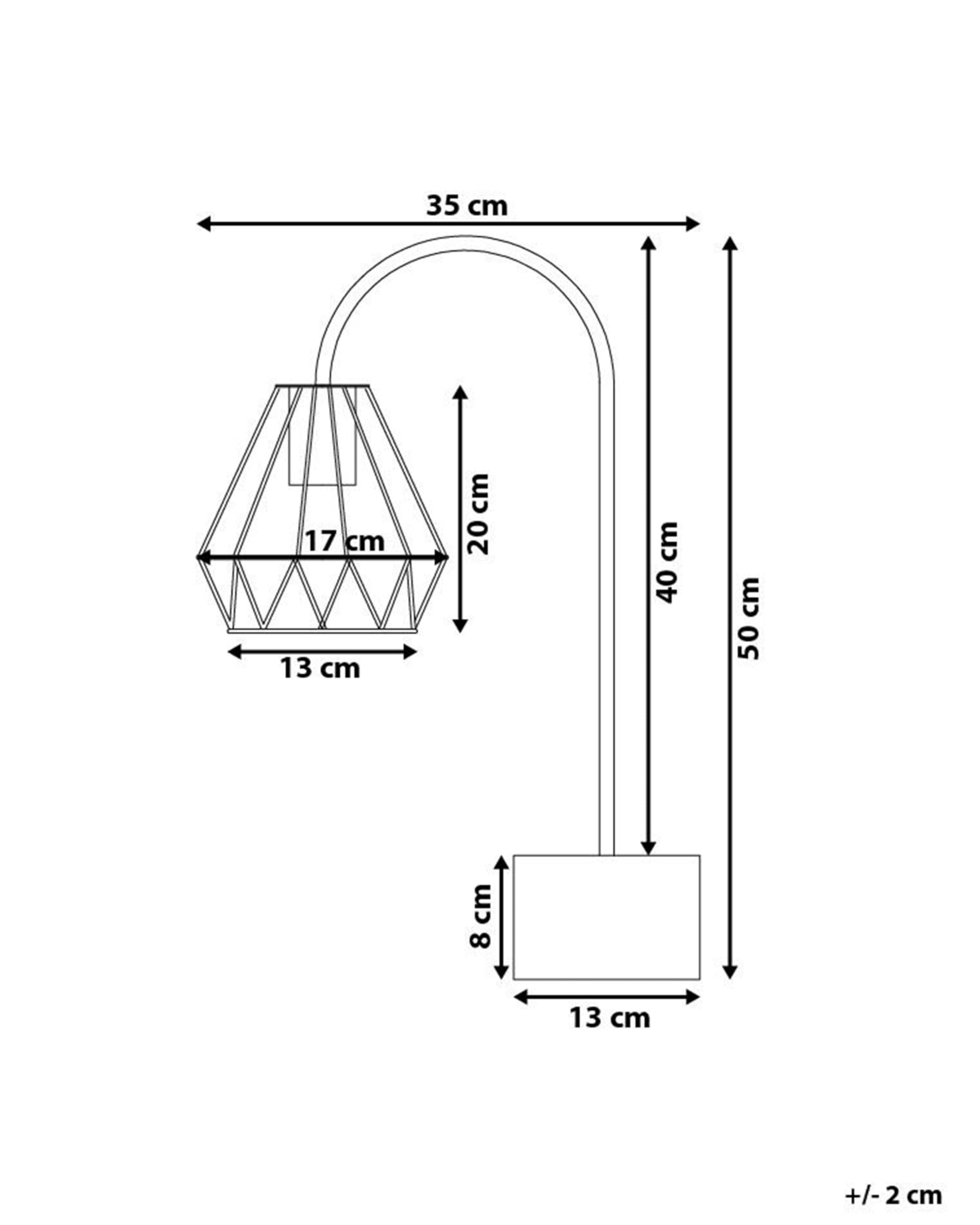 beliani-mooni-tischlampe-medium-gold-metall-marmor-e27 image 3