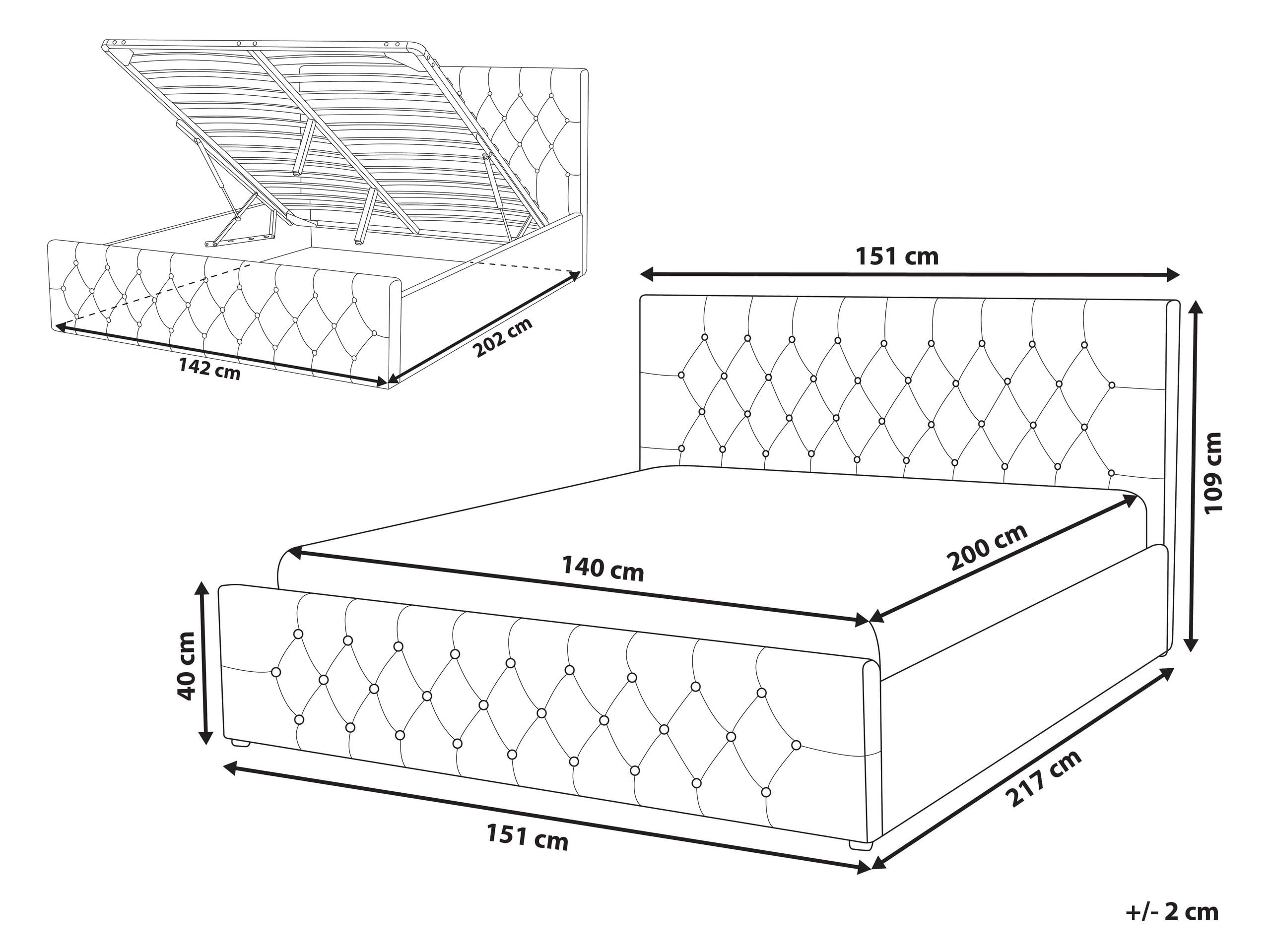 beliani-amiens-doppelbett-140x200-grau-samt-mit-bettkasten image 3