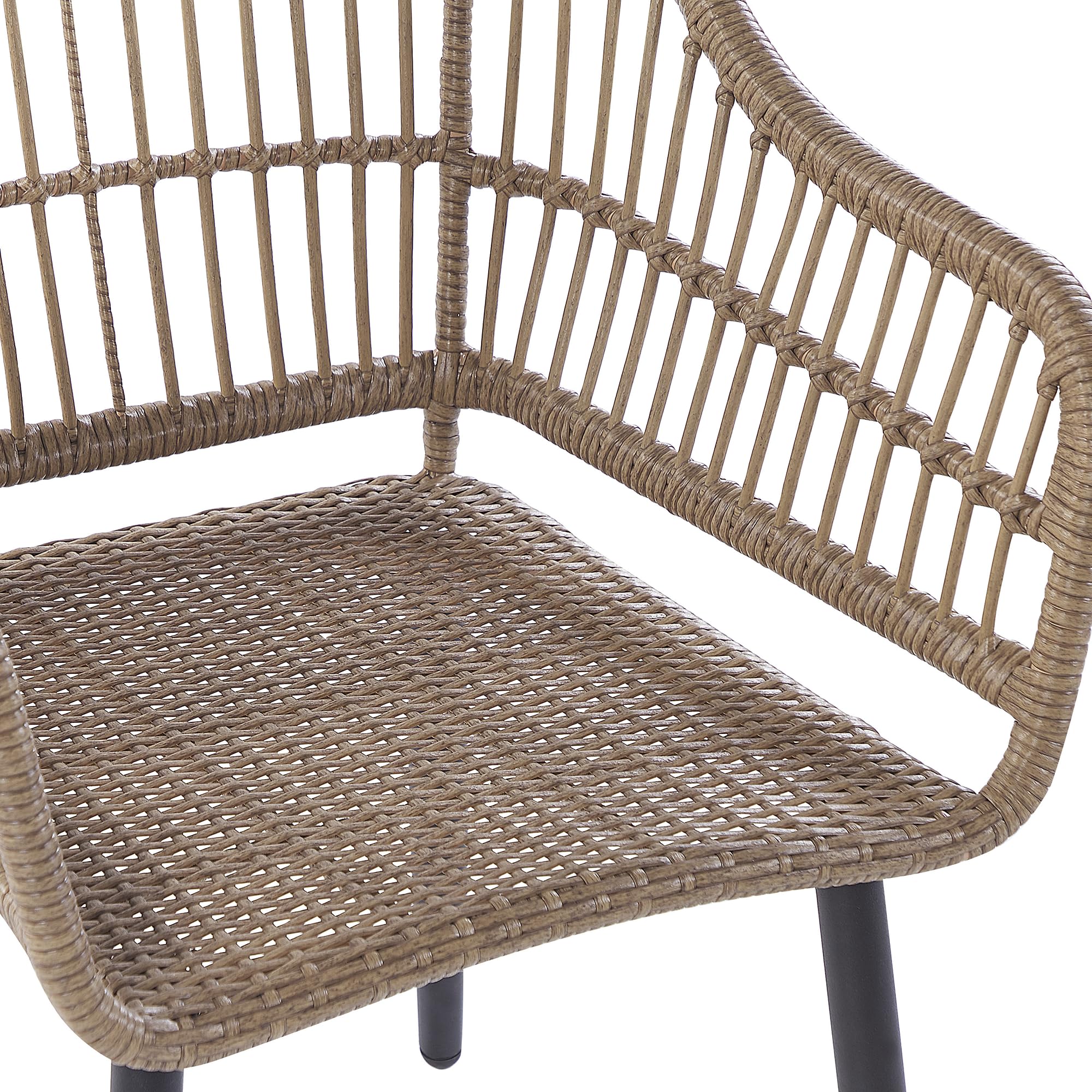 beliani-aliano-ii-gartentisch-set-rattan-6-sitzer-beige-schwarz image 8