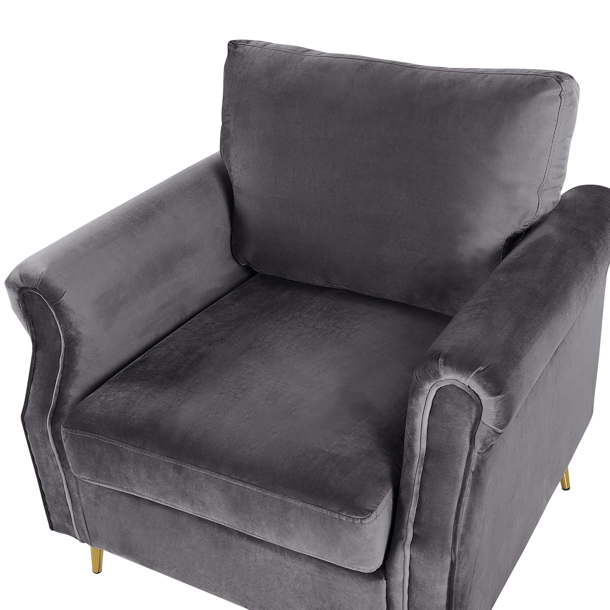 beliani-vietas-sessel-samt-dunkelgrau-mit-goldbeinen image 6