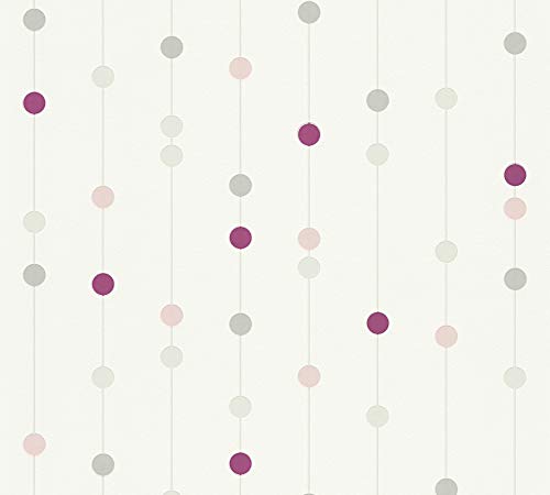 a-s-cr-ation-life-3-208514-vliestapete-creme-rosa-punkte image 8