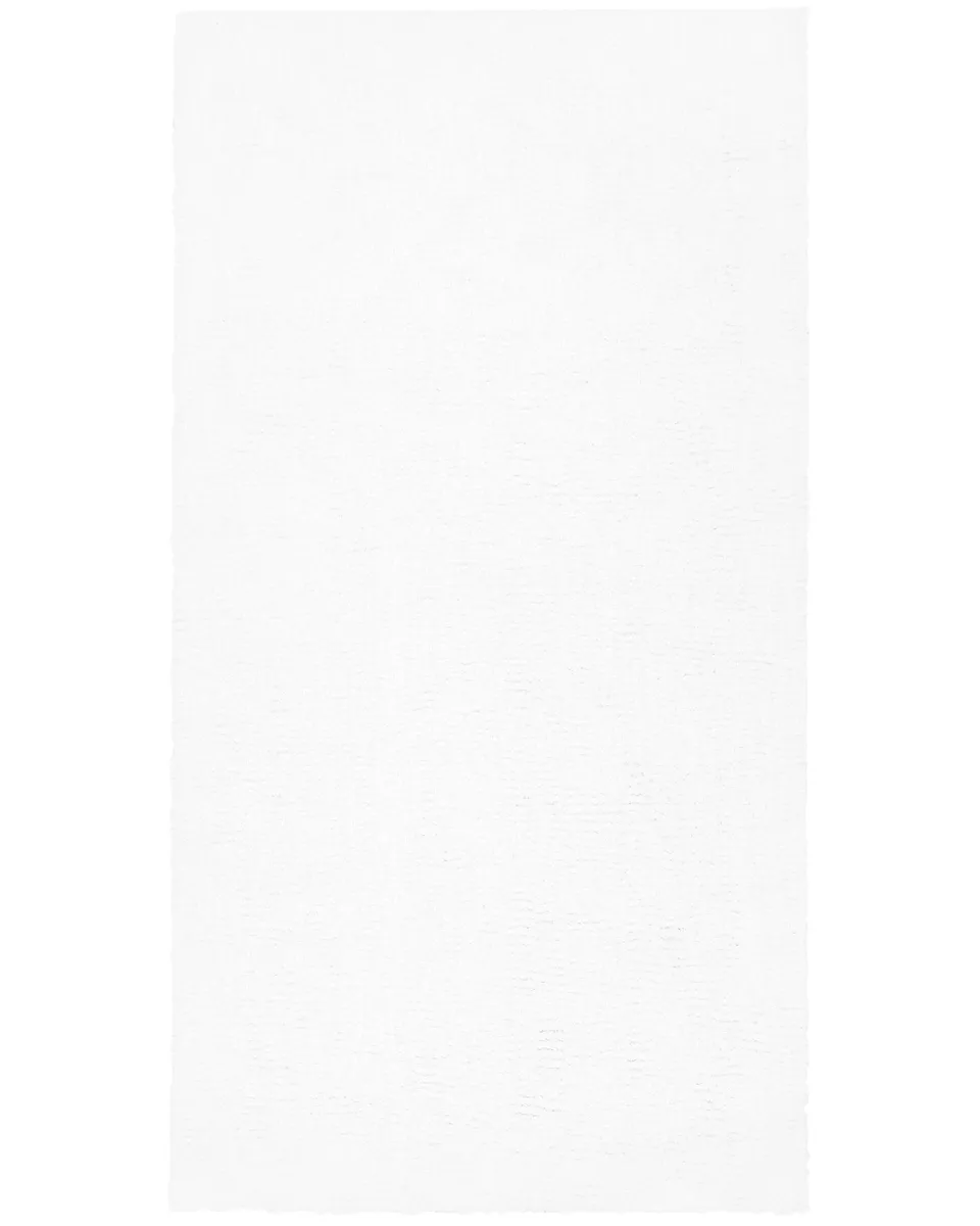 beliani-demre-teppich-80x150-wei-hochflor-shaggy image 1