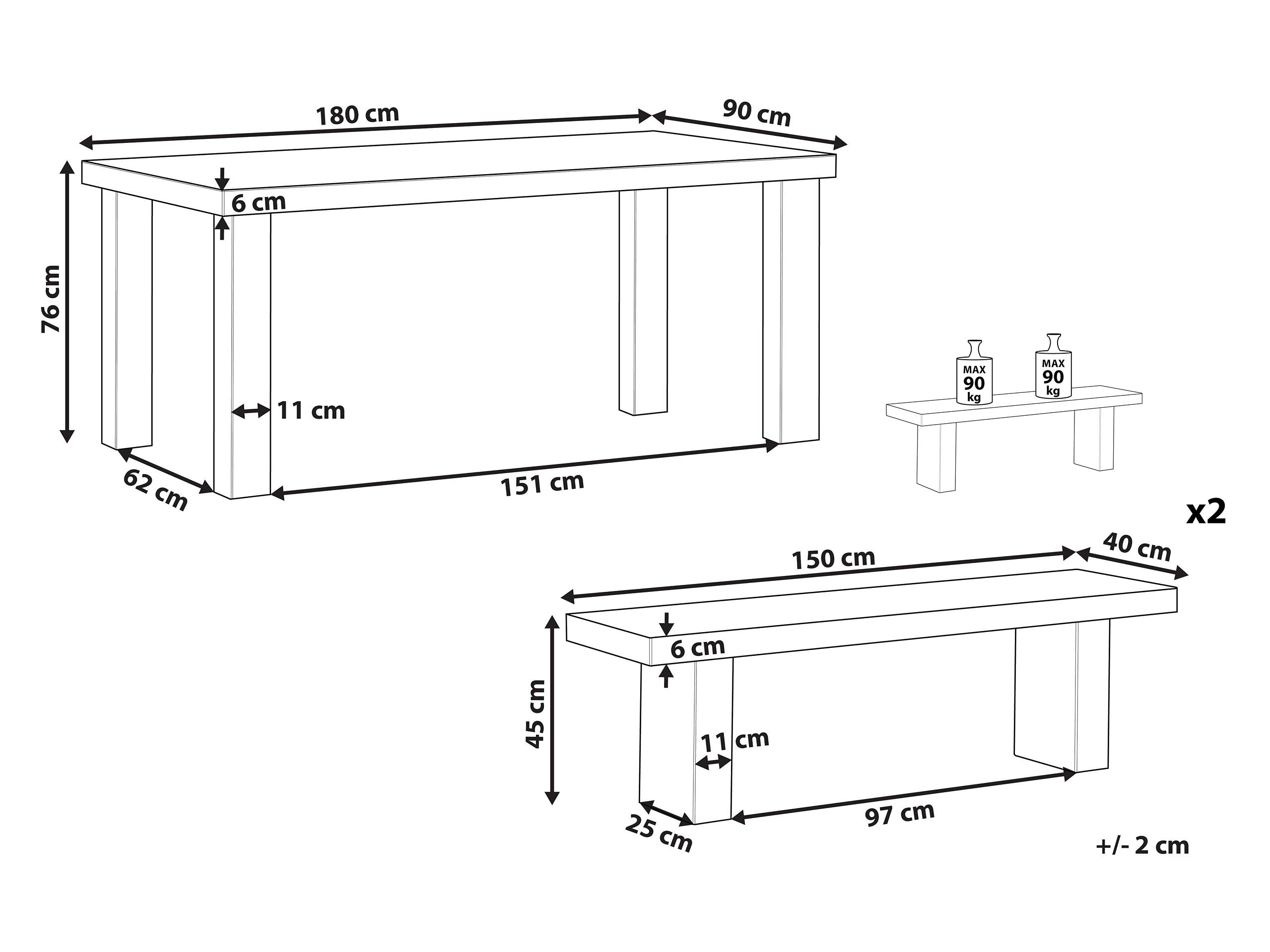 beliani-taranto-gartentisch-set-beton-grau-4-personen-180-cm image 8