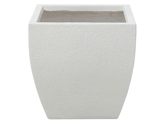 beliani-oricos-bertopf-39x39x38-cm-wei-tonfaser image 1
