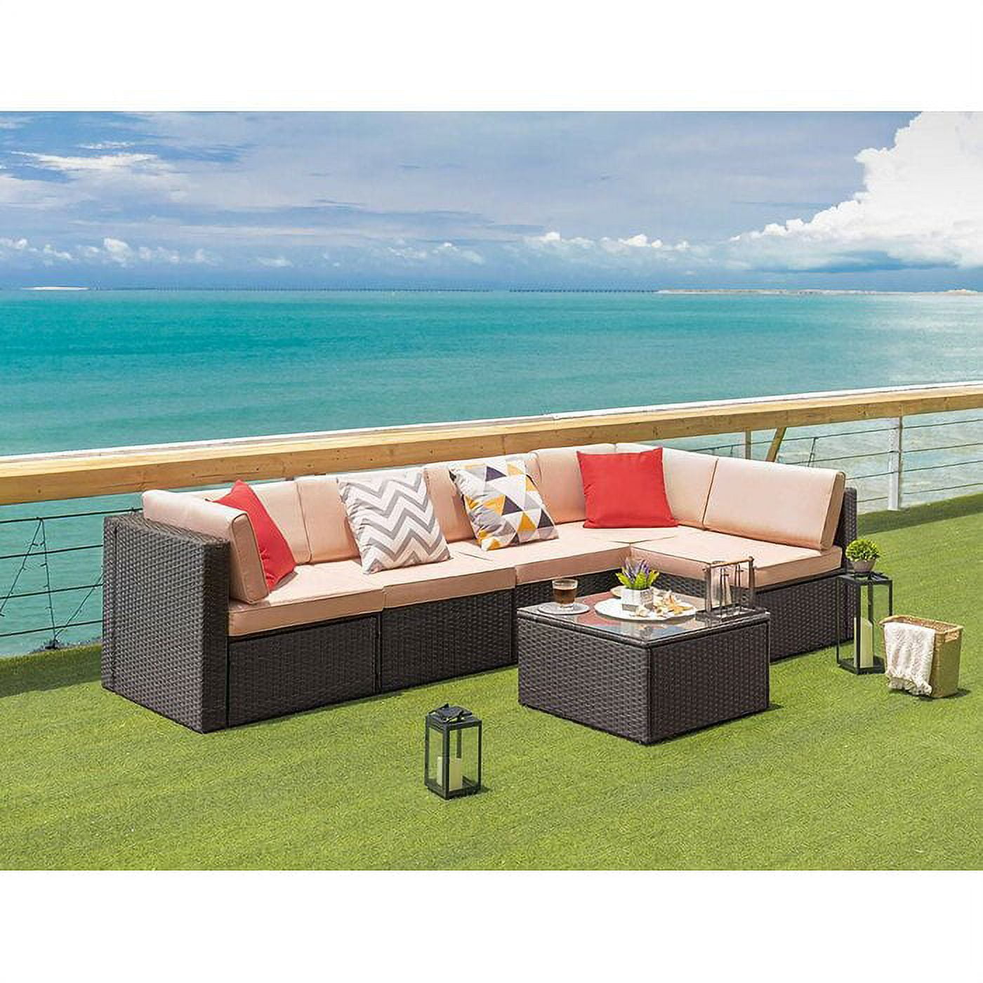 homall-patio-furniture-rattan-lounge-6-teilig-beige-mit-tisch image 4