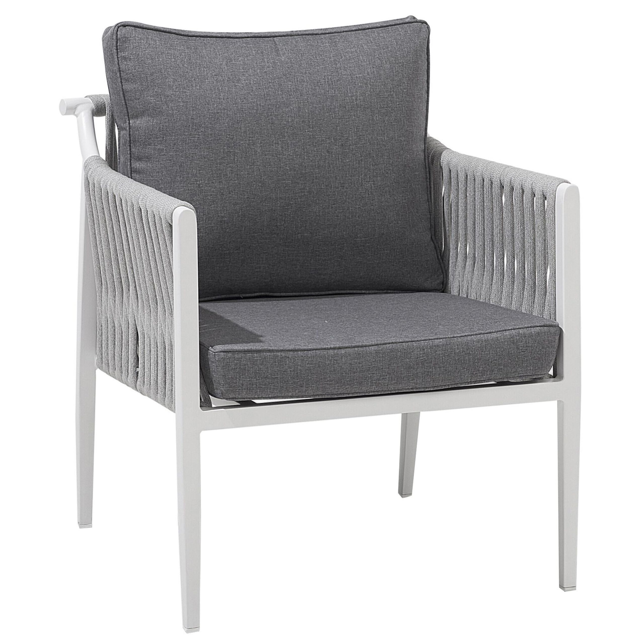 beliani-latina-lounge-set-4-personen-wei-grau image 5